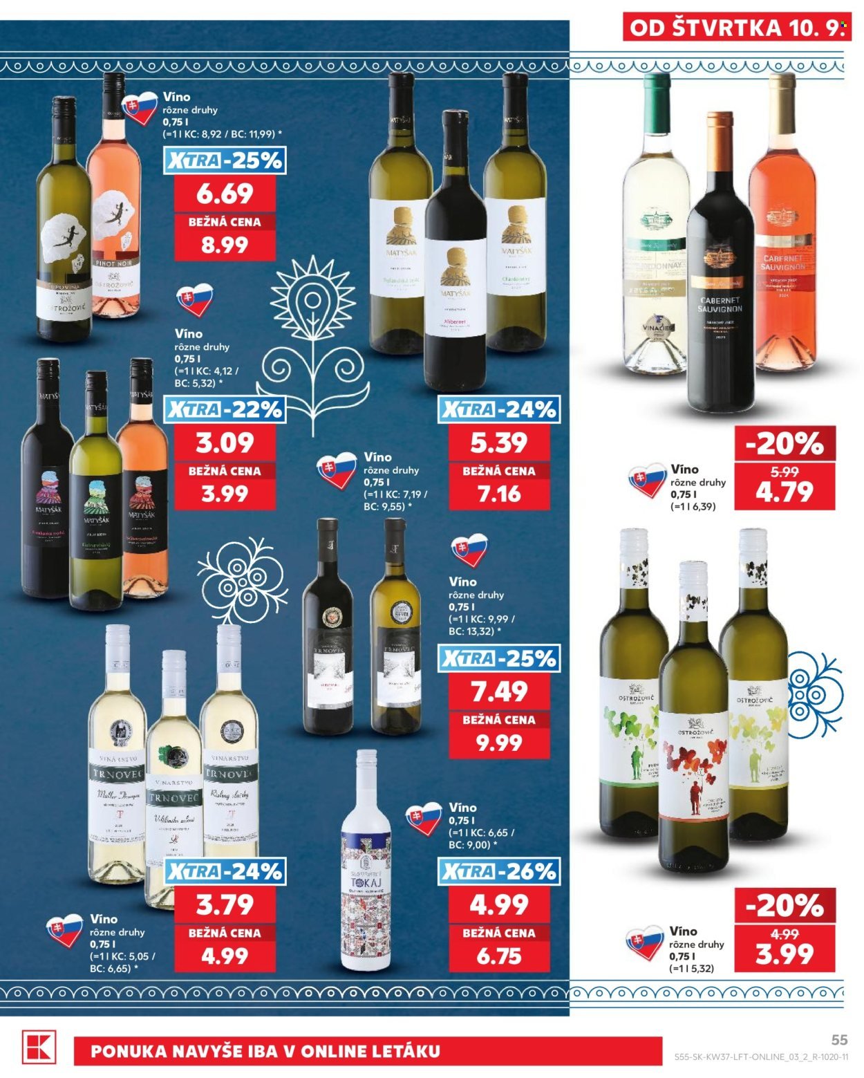 KAUFLAND leták - Od štvrtka 10.9.2026