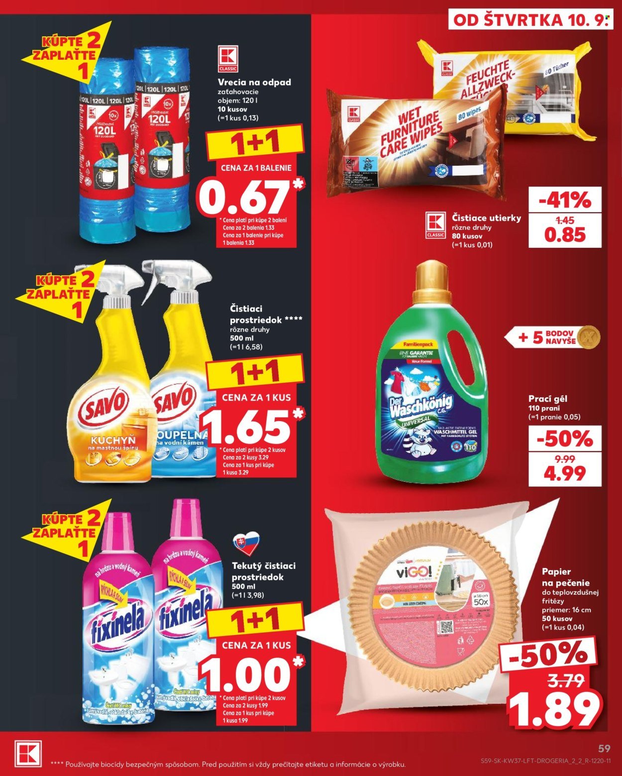 KAUFLAND leták - Od štvrtka 10.9.2026