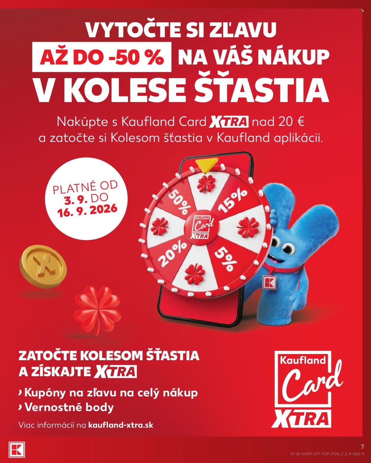 KAUFLAND leták - Od štvrtka 10.9.2026