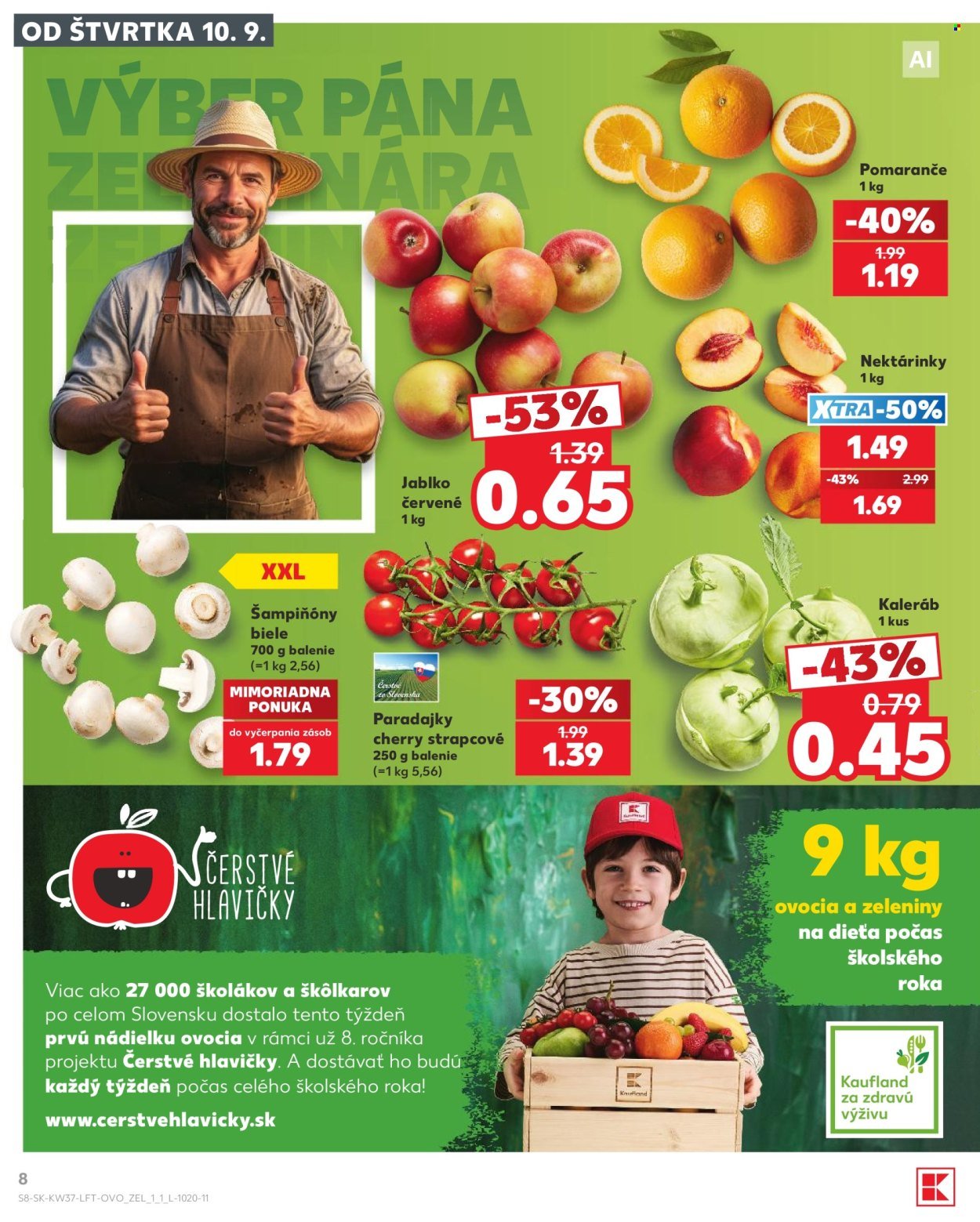 KAUFLAND leták - Od štvrtka 10.9.2026
