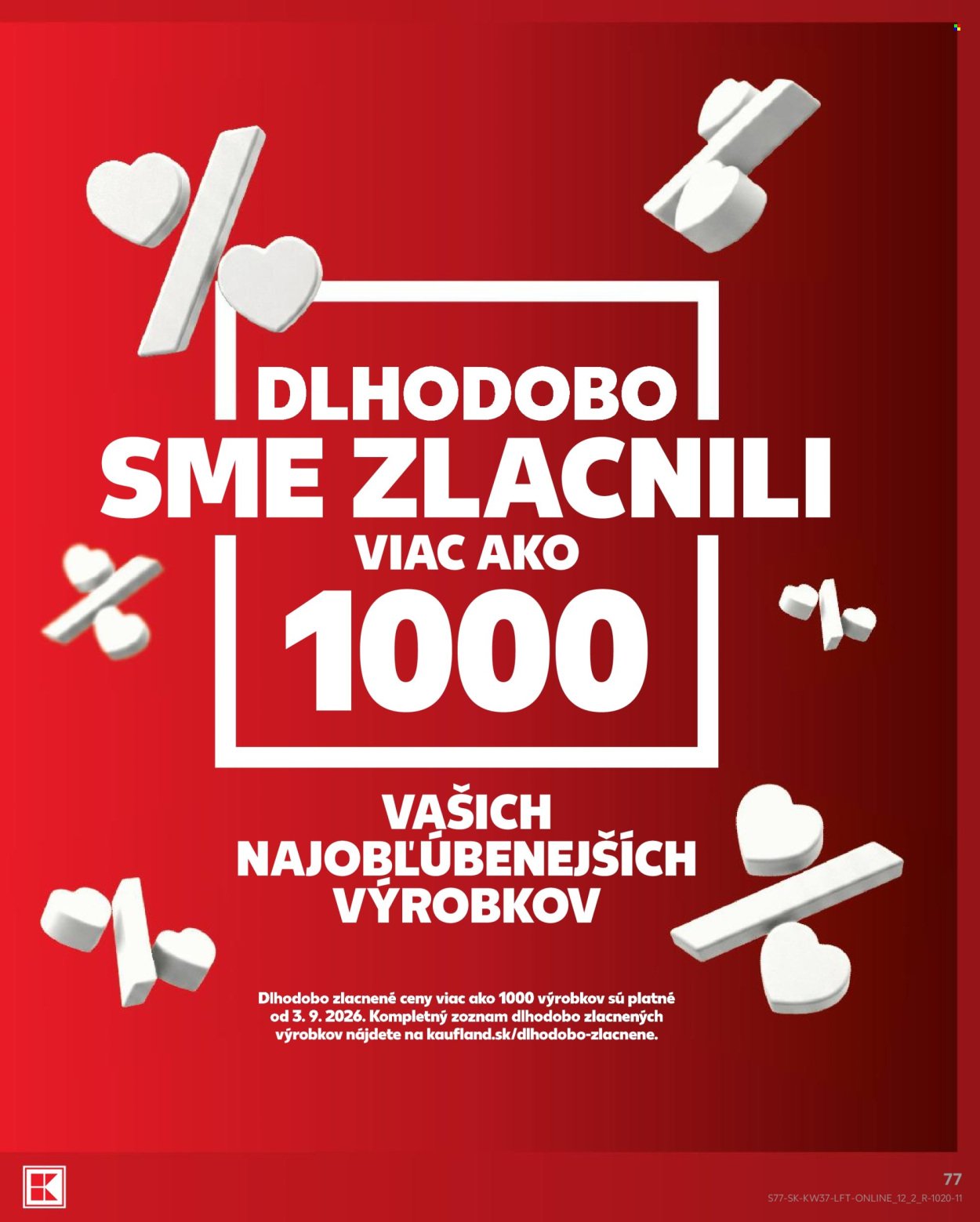 KAUFLAND leták - Od štvrtka 10.9.2026