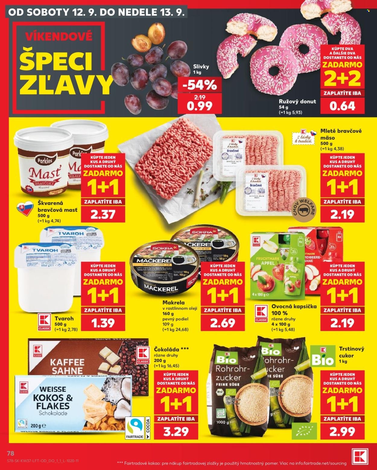 KAUFLAND leták - Od štvrtka 10.9.2026