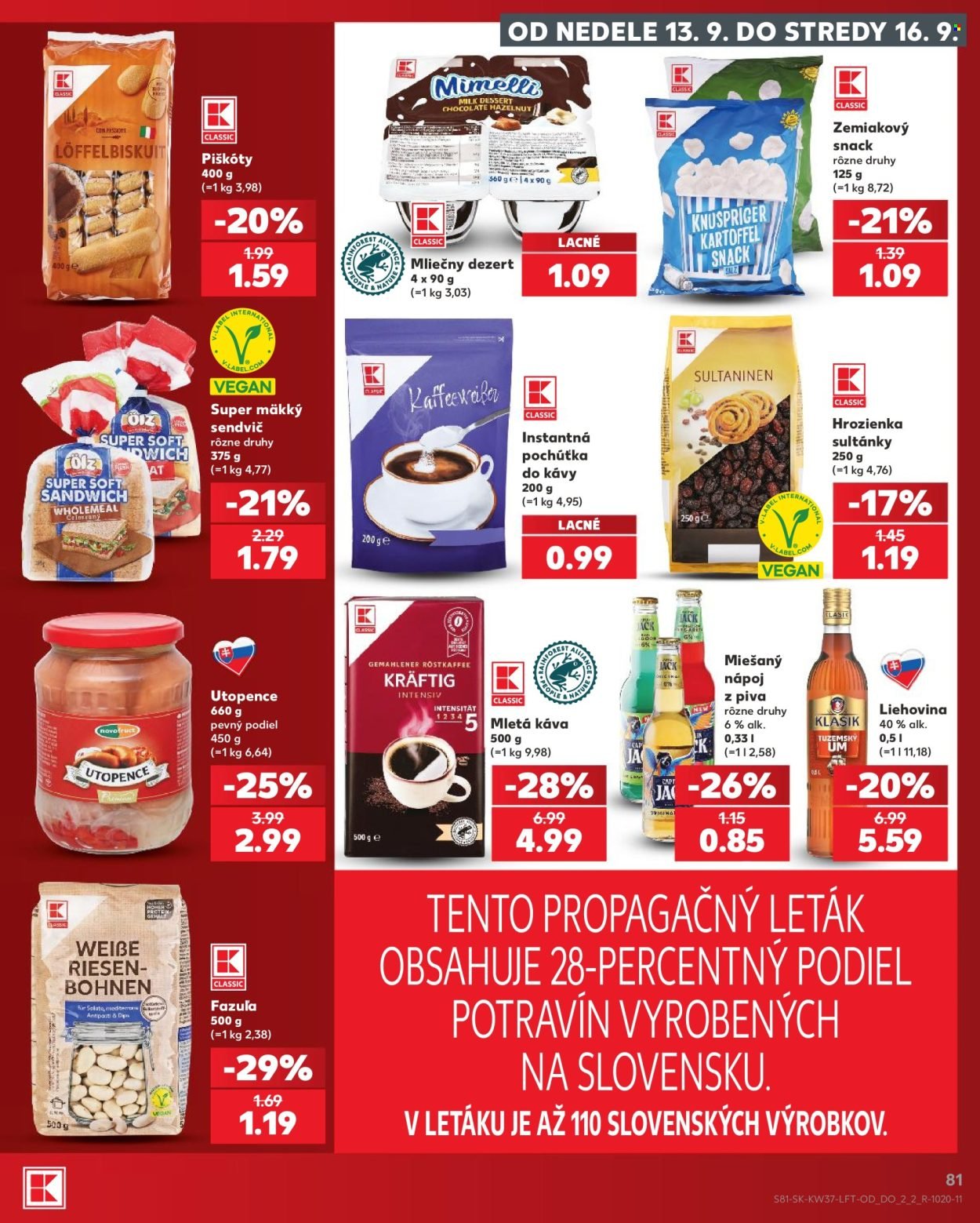 KAUFLAND leták - Od štvrtka 10.9.2026