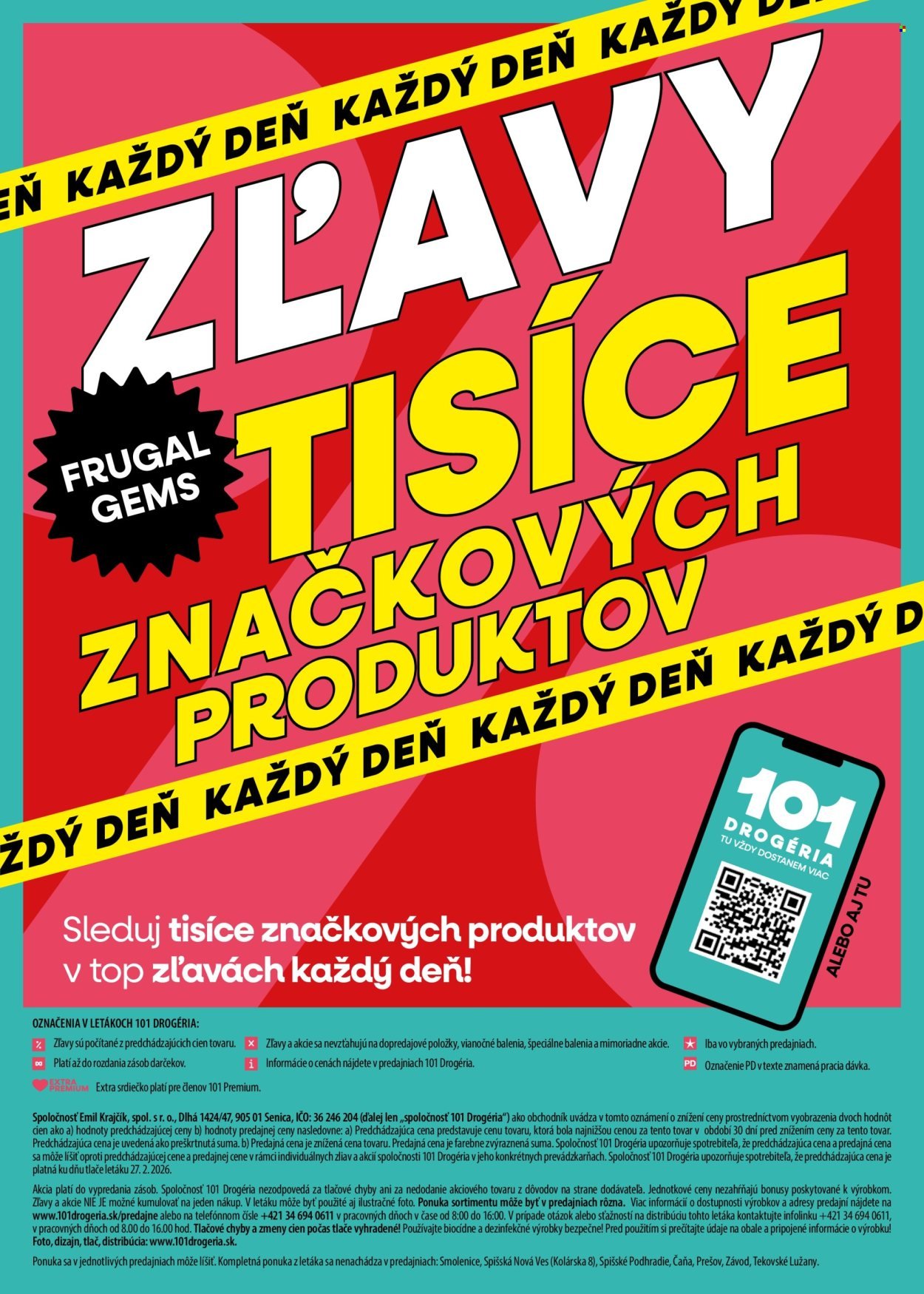 101 DROGERIE leták - marci 2026 (2026-03-08) | 18