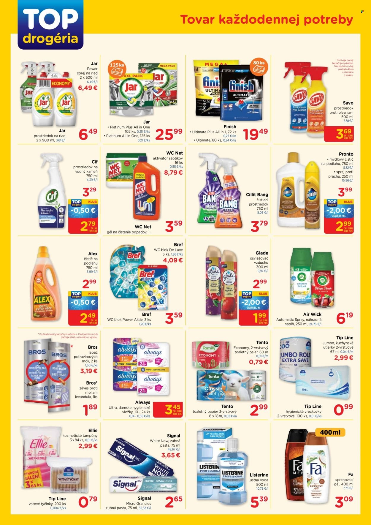 TOP DROGÉRIA leták - Od pondelka 3.11.2025 (2025-11-03 - 2025-11-12) | 2