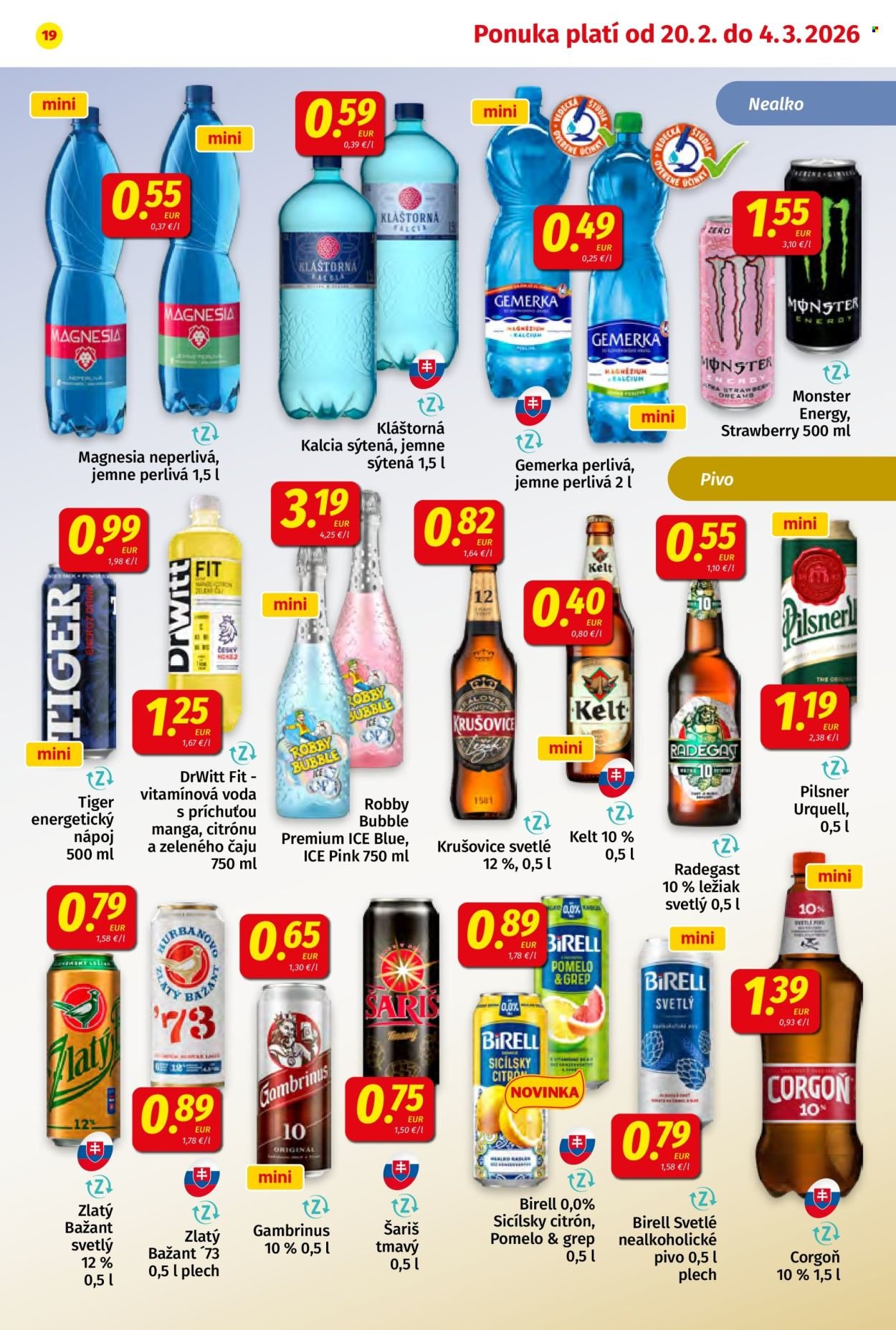 POTRAVINY KORUNA leták - Od piatka 20.2.2026 (2026-02-20 - 2026-03-04) | 19