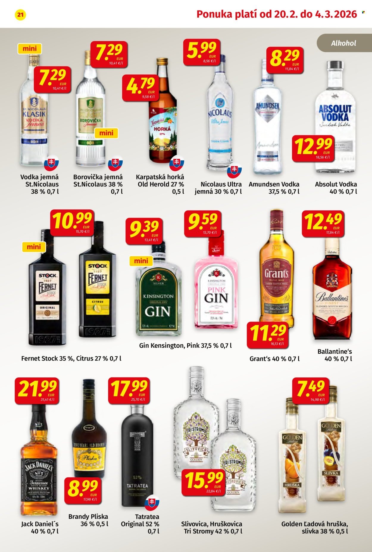 POTRAVINY KORUNA leták - Od piatka 20.2.2026 (2026-02-20 - 2026-03-04) | 21