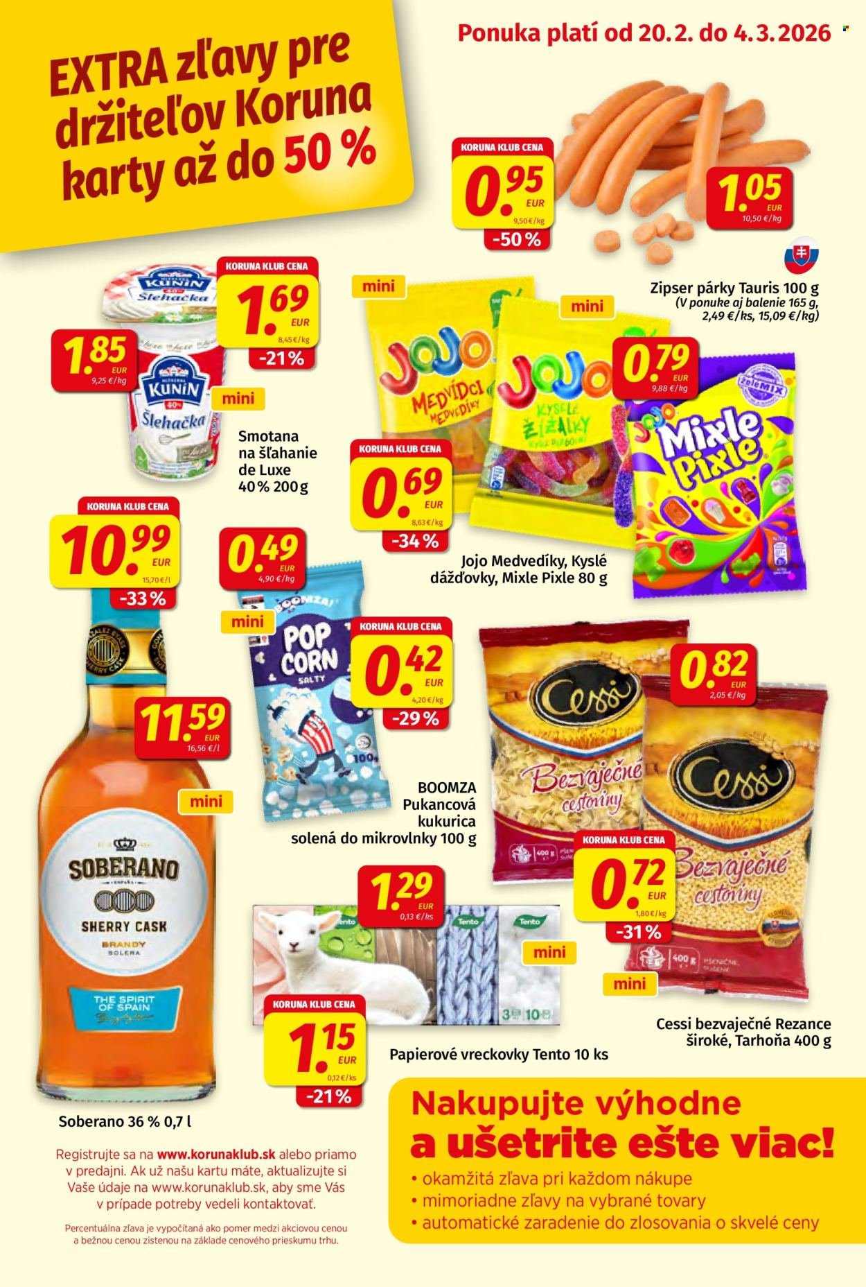 POTRAVINY KORUNA leták - Od piatka 20.2.2026 (2026-02-20 - 2026-03-04) | 9