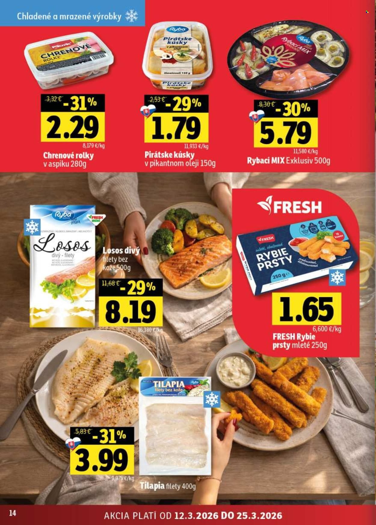 FRESH leták - Stredné a západné Slovensko (2026-03-12 - 2026-03-25) | 14