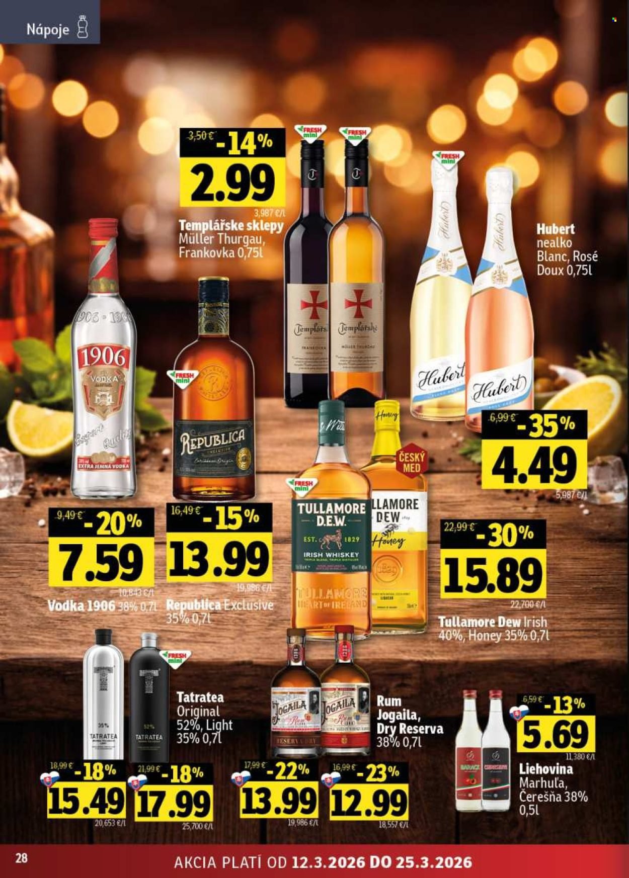 FRESH leták - Stredné a západné Slovensko (2026-03-12 - 2026-03-25) | 28