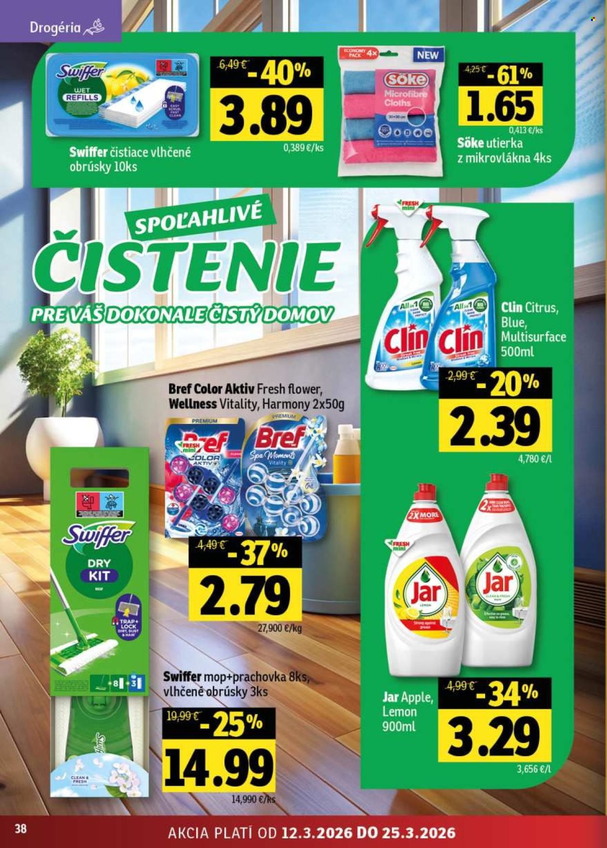 FRESH leták - Stredné a západné Slovensko (2026-03-12 - 2026-03-25) | 38