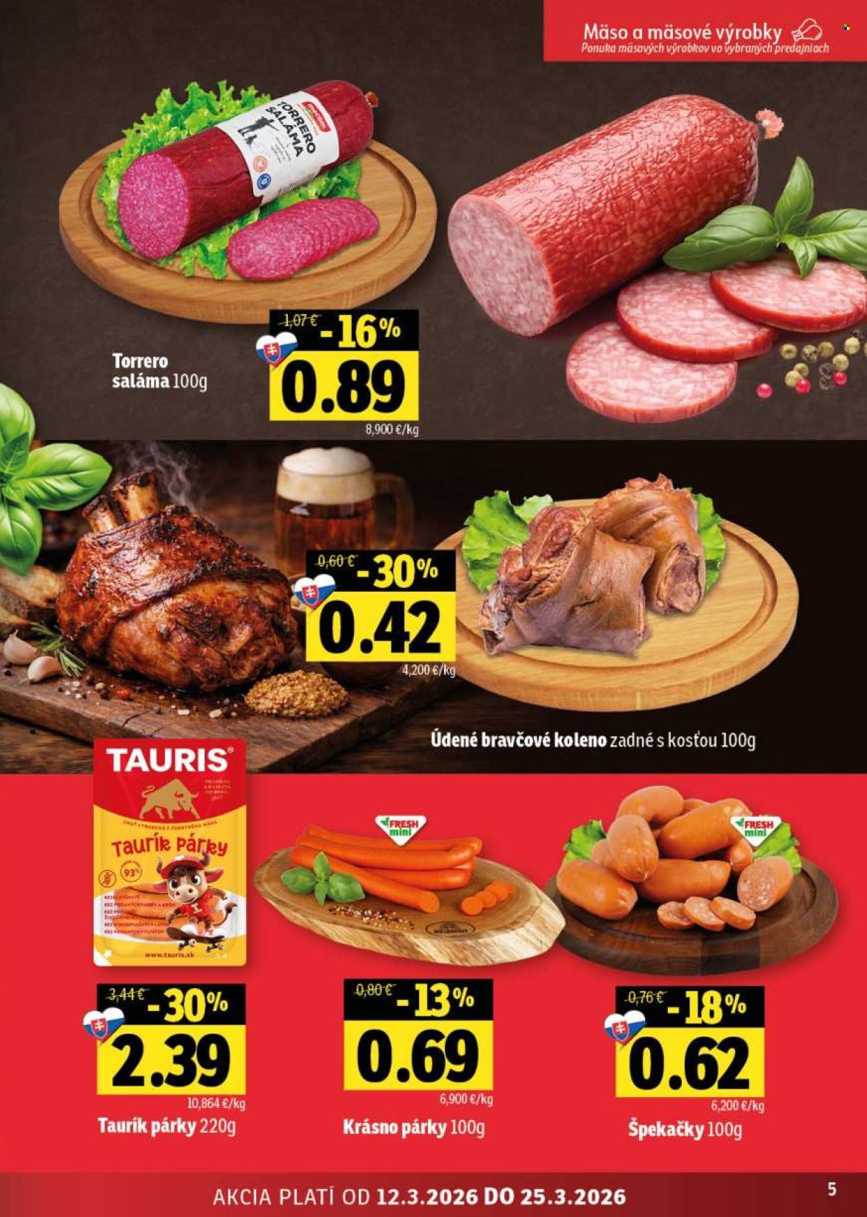 FRESH leták - Stredné a západné Slovensko (2026-03-12 - 2026-03-25) | 5