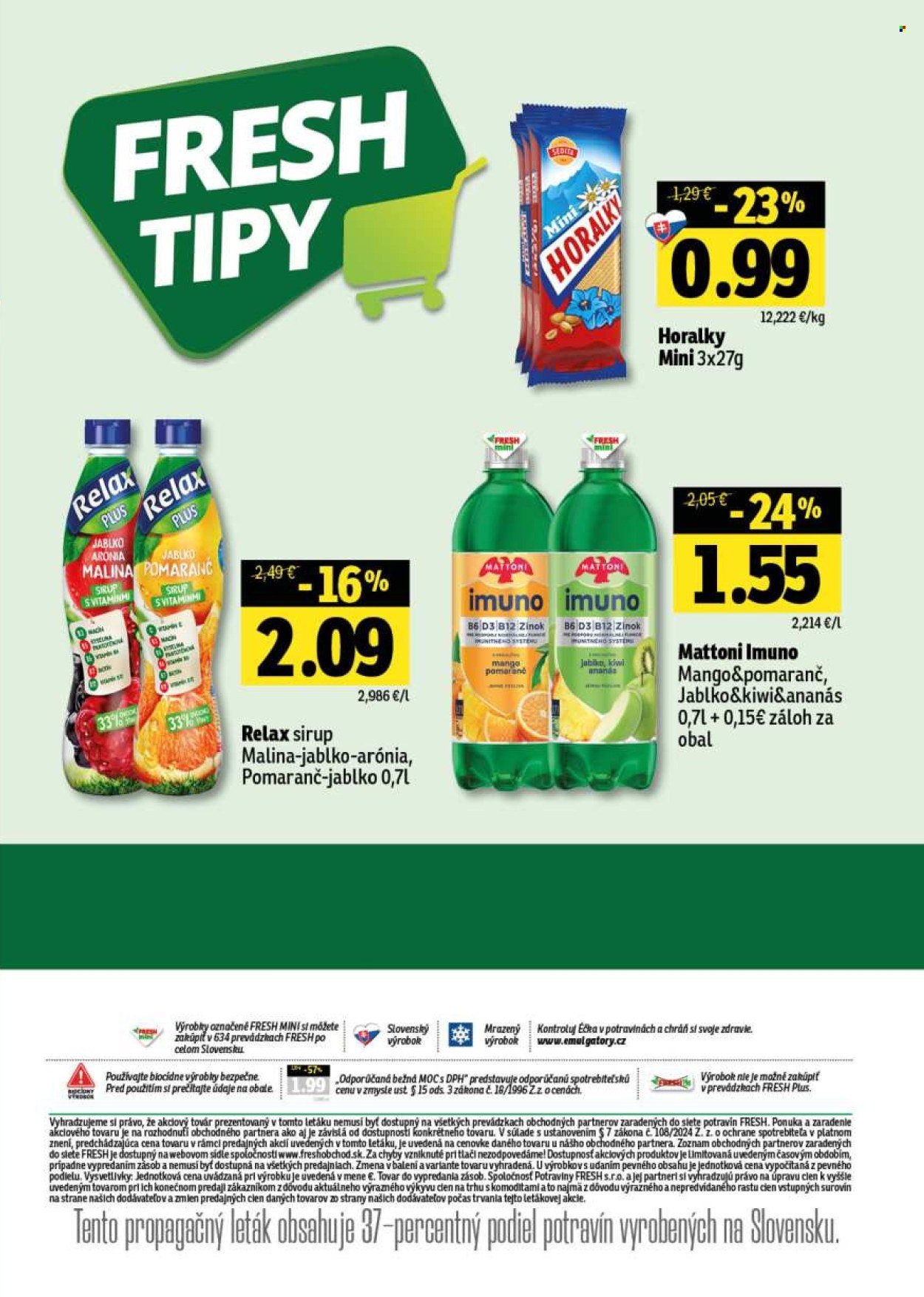 FRESH leták - Stredné a západné Slovensko (2026-03-12 - 2026-03-25) | 43