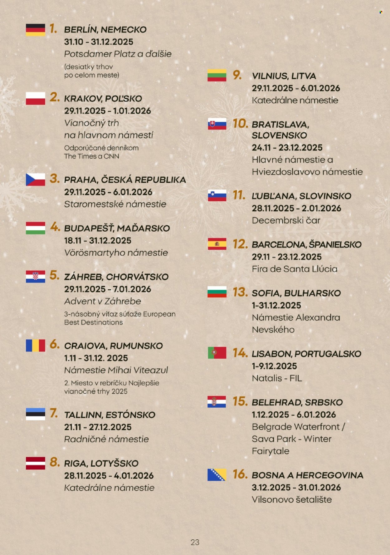 PEPCO leták - Začiatok Vianoc je tu (2025-11-19) | 23