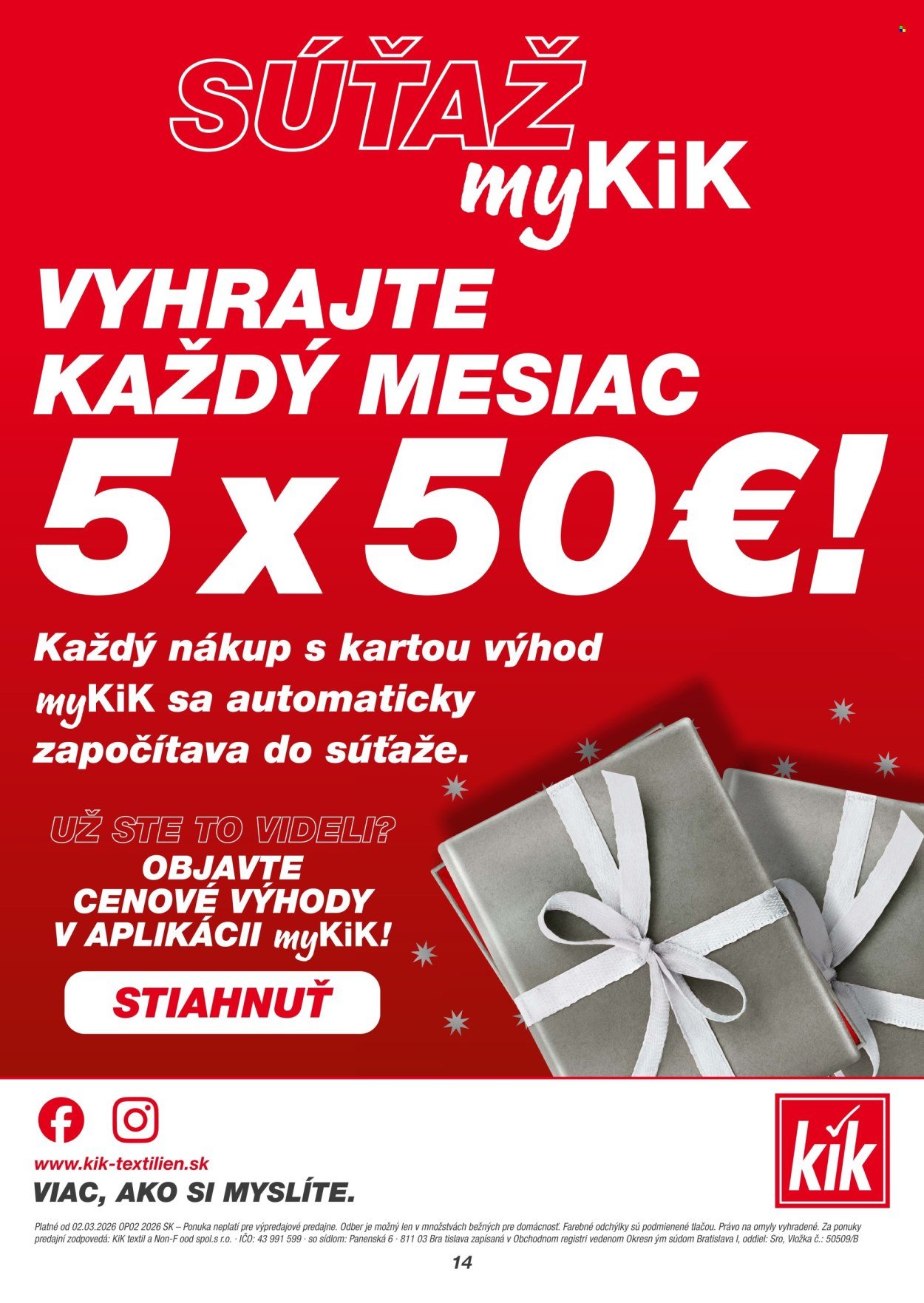 KIK leták - februári 2026 (2026-02-27) | 14