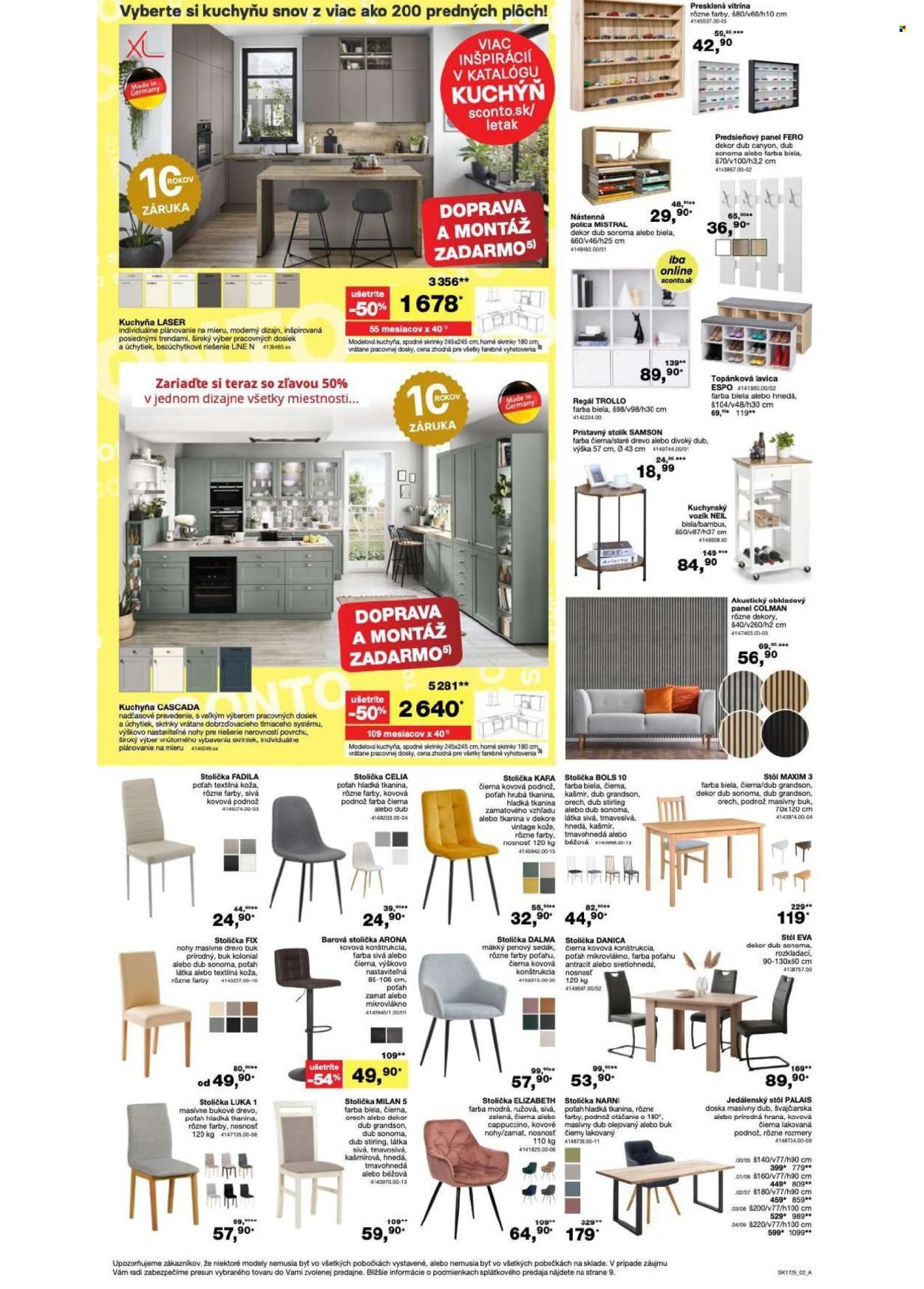 SCONTO NÁBYTOK leták - - 70% výpredaj! (2025-12-22 - 2026-01-20) | 2