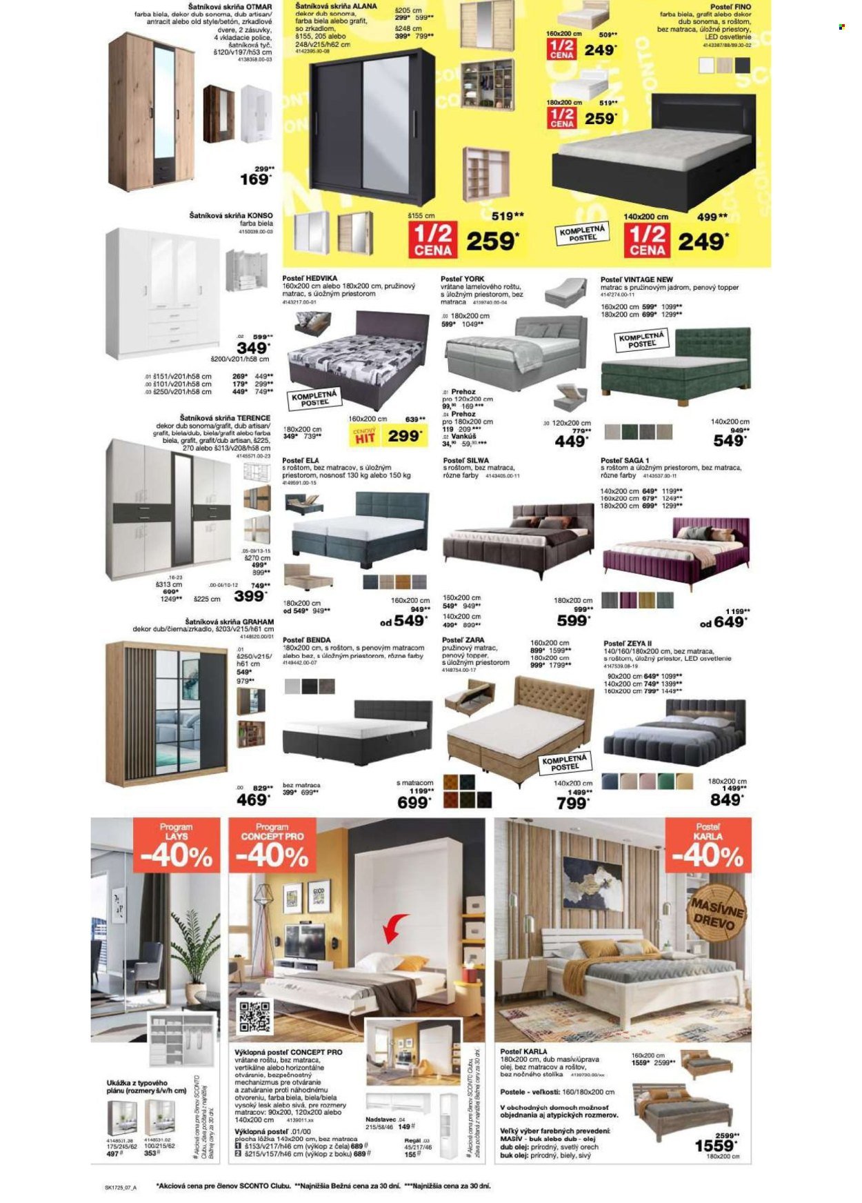 SCONTO NÁBYTOK leták - - 70% výpredaj! (2025-12-22 - 2026-01-20) | 7