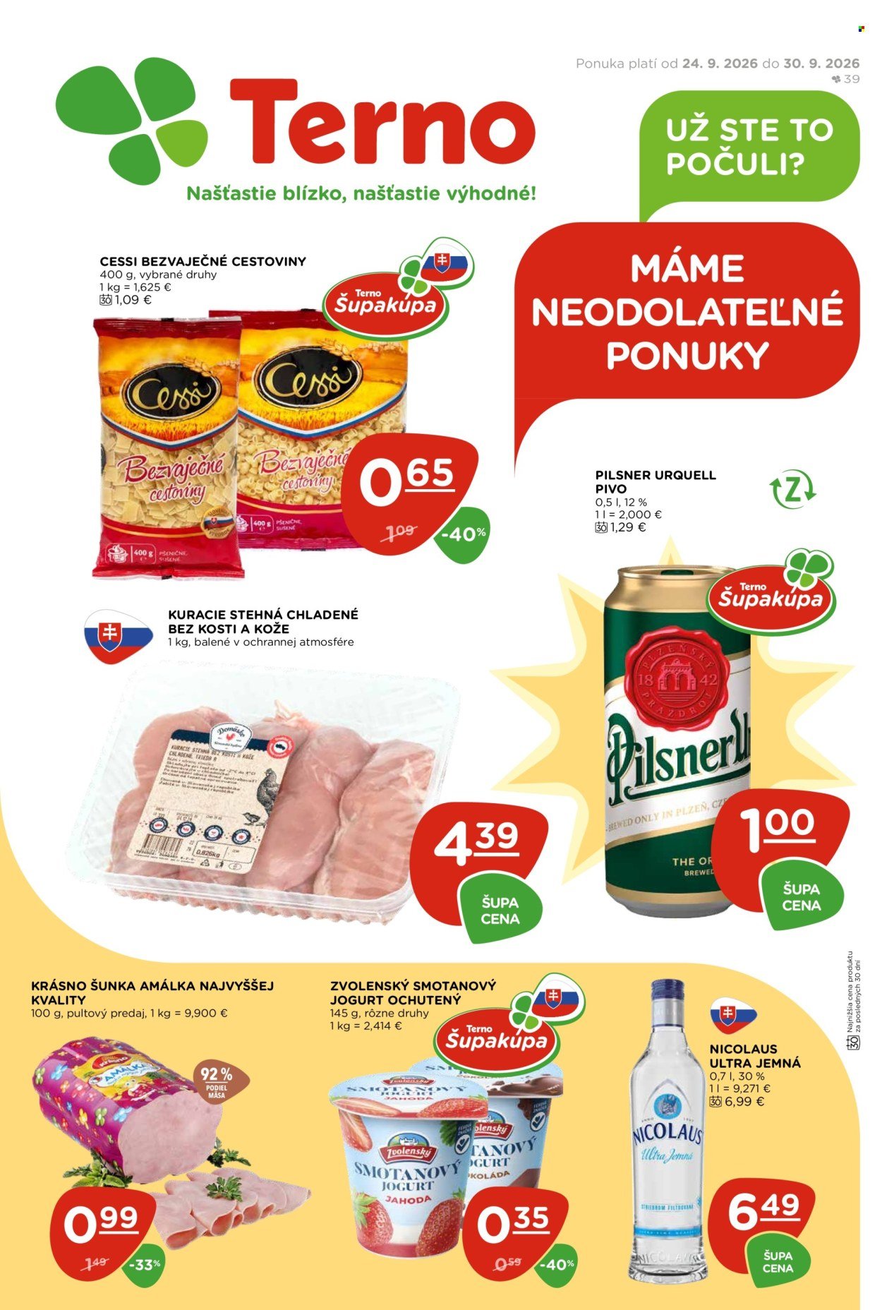 TERNO leták - Od štvrtka 24.9.2026