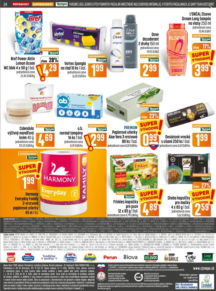 COOP JEDNOTA leták - Od štvrtka 24.9.2026