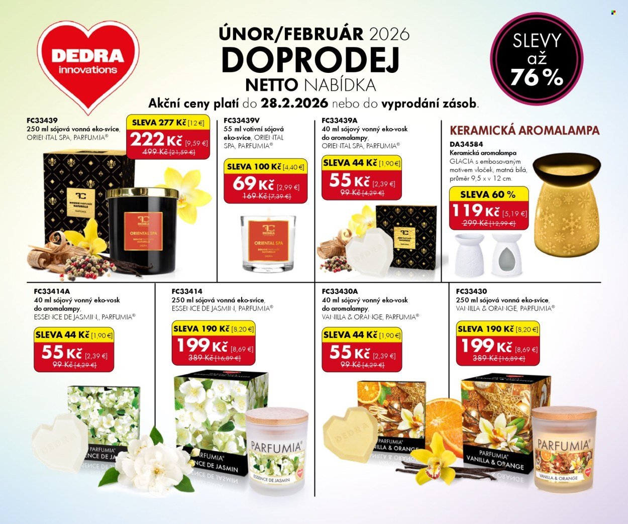 DEDRA leták - Doprodej 02/2026 (2026-01-24 - 2026-02-28) | 1