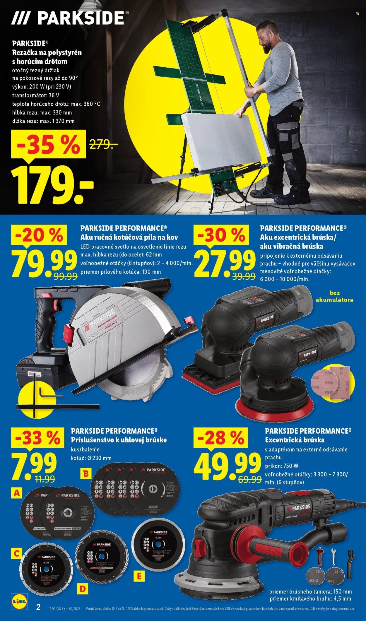 LIDL leták - Od pondelka 20.7.2026