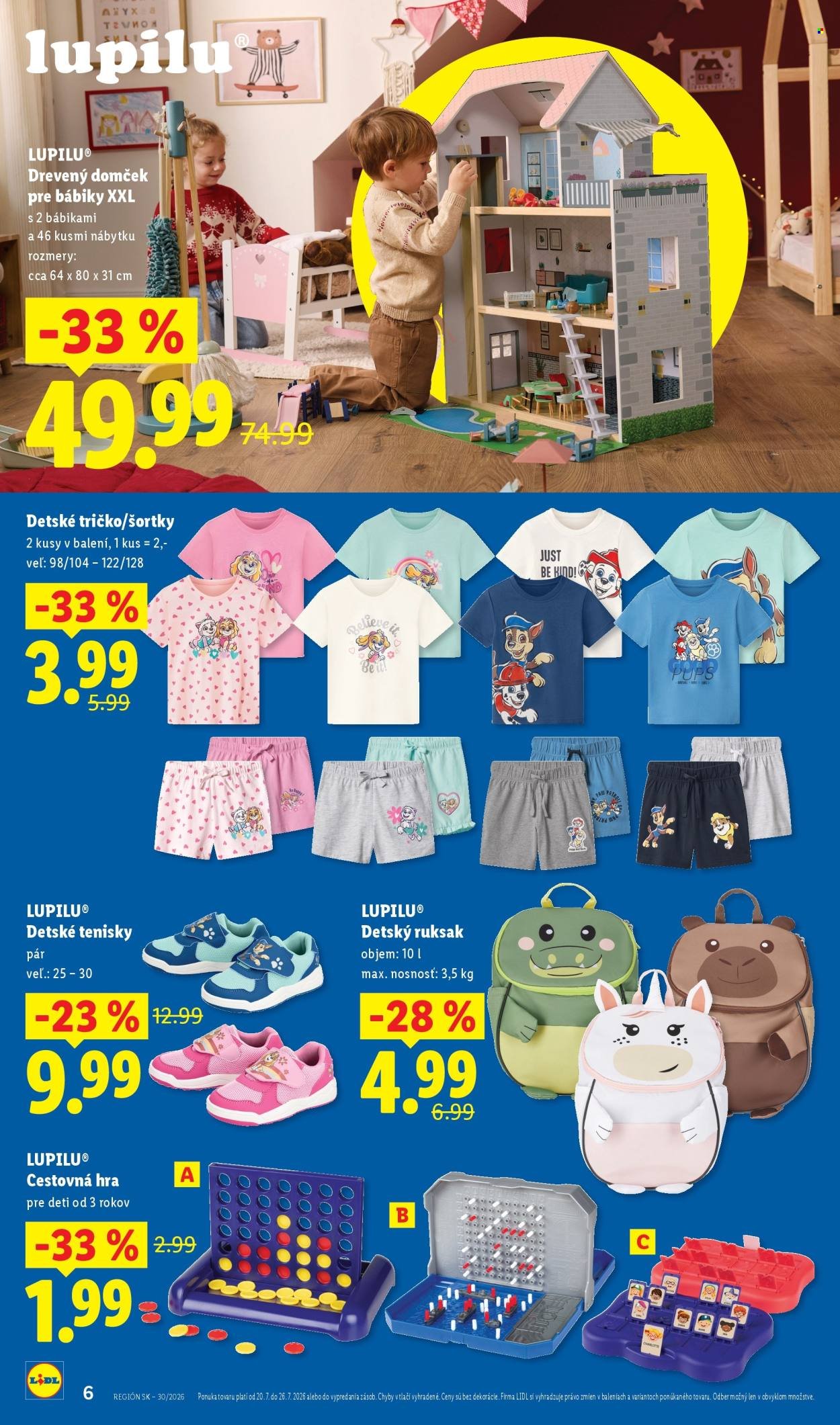 LIDL leták - Od pondelka 20.7.2026