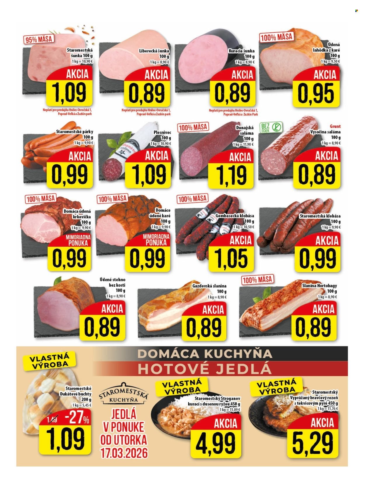 KLAS leták - Od pondelka 16.3.2026 (2026-03-16 - 2026-03-22) | 5