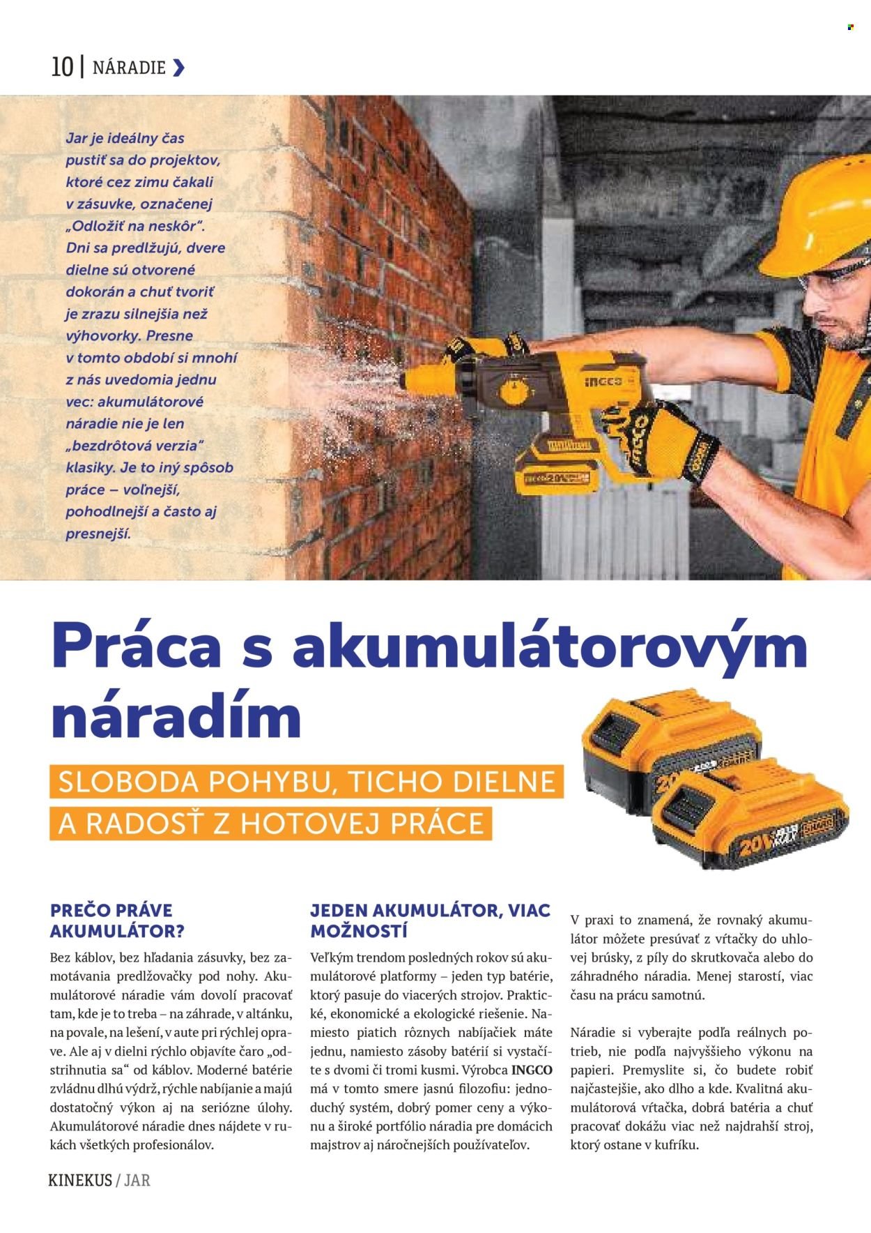 KINEKUS leták - K-Magazín JAR 2026 (2026-03-27) | 10