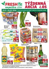 FRESH leták - Týždenná akcia (2026-01-29 - 2026-02-04)