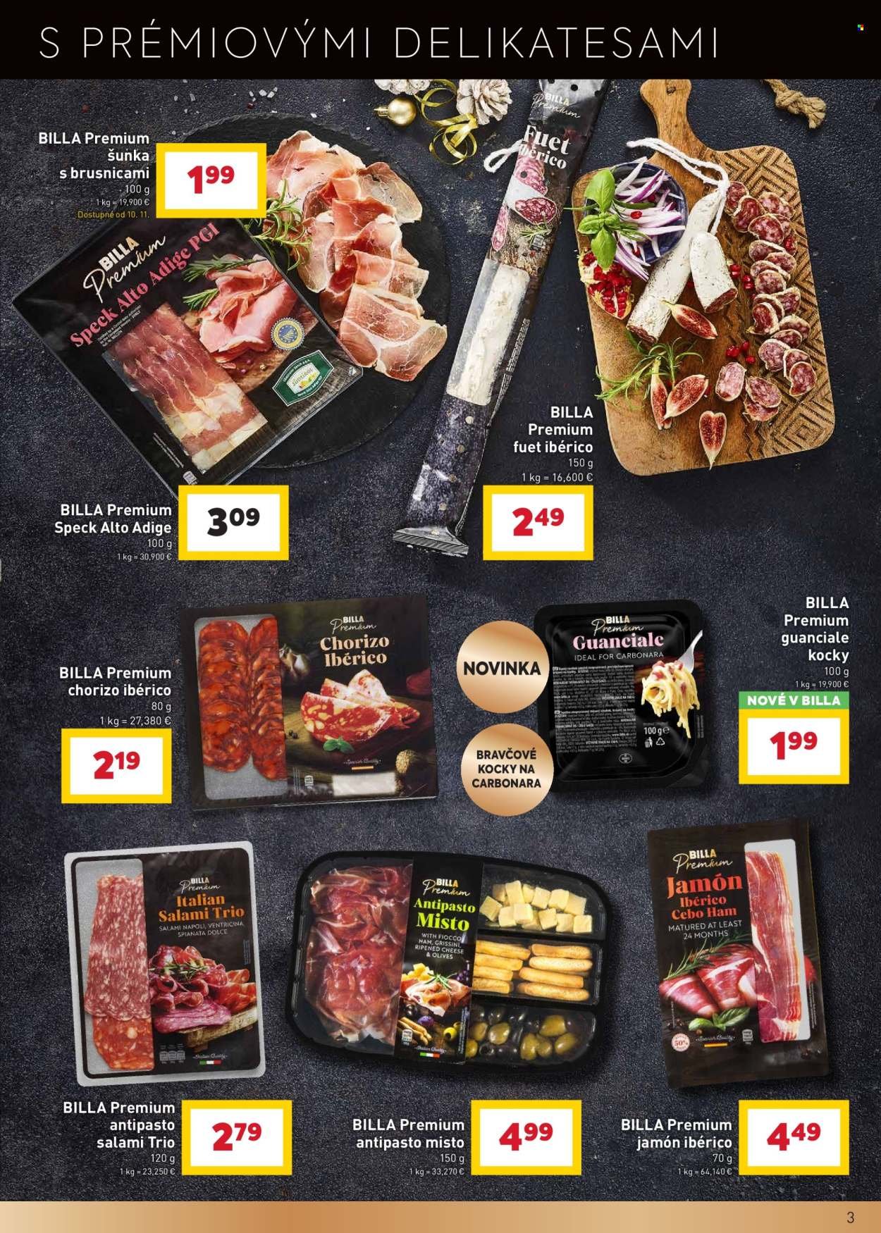 BILLA leták - Premium katalóg (2025-12-03 - 2025-12-09) | 3