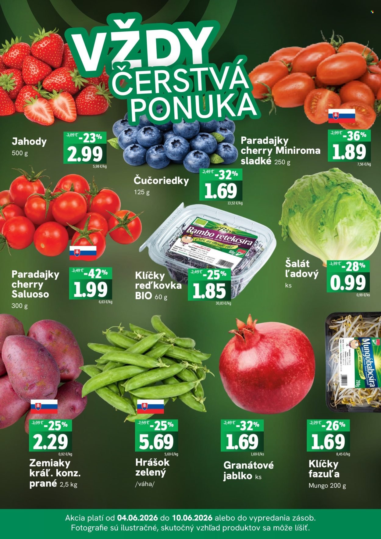 FRESH leták - Týždenná akcia