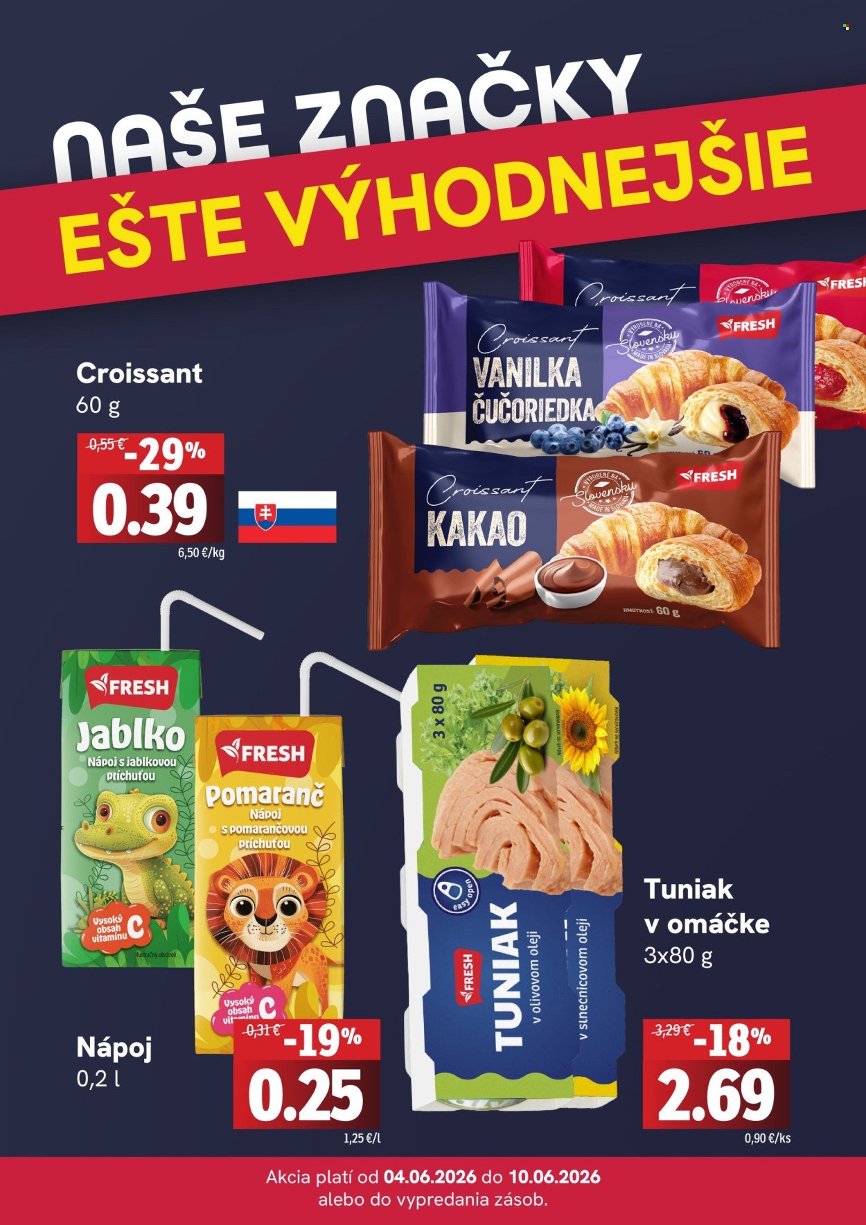 FRESH leták - Týždenná akcia