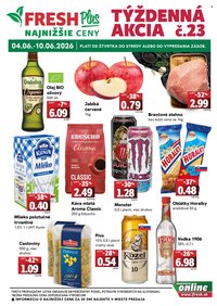 FRESH leták - Týždenná akcia
