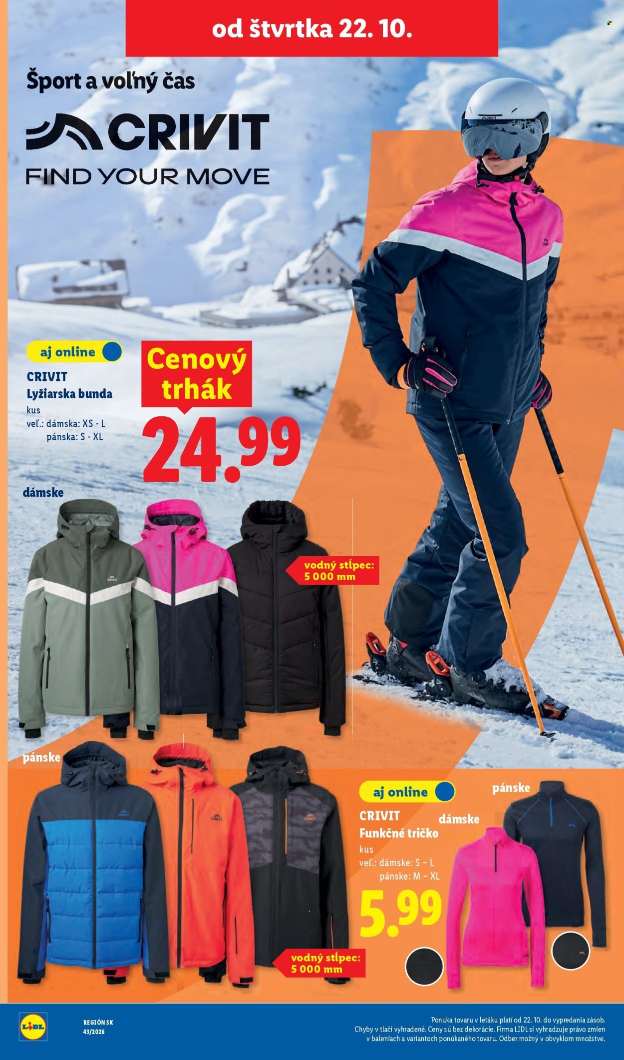 LIDL leták - Od pondelka 19.10.2026