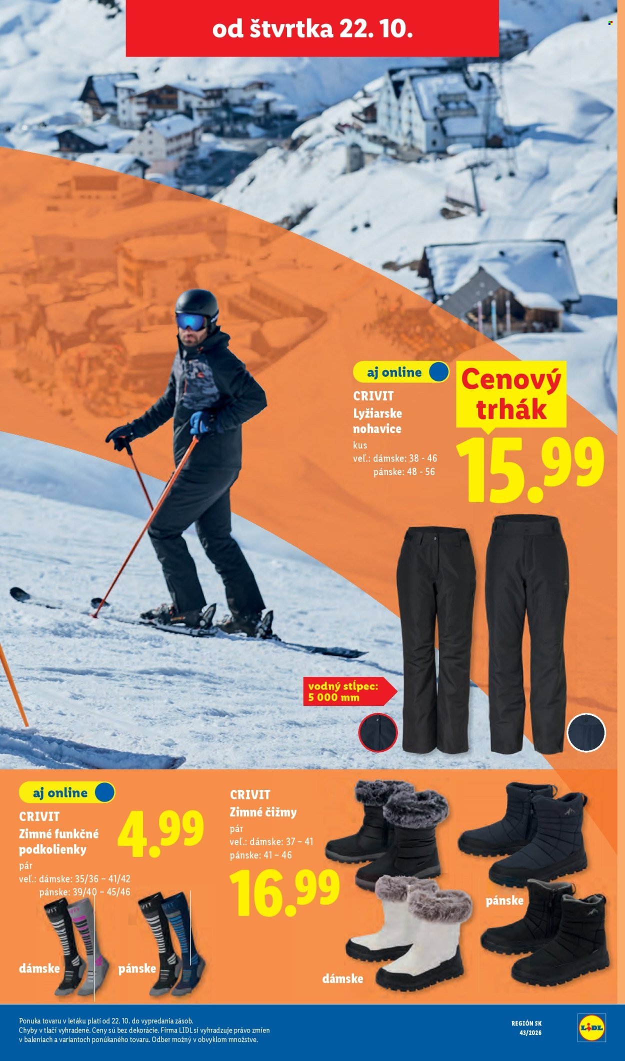 LIDL leták - Od pondelka 19.10.2026