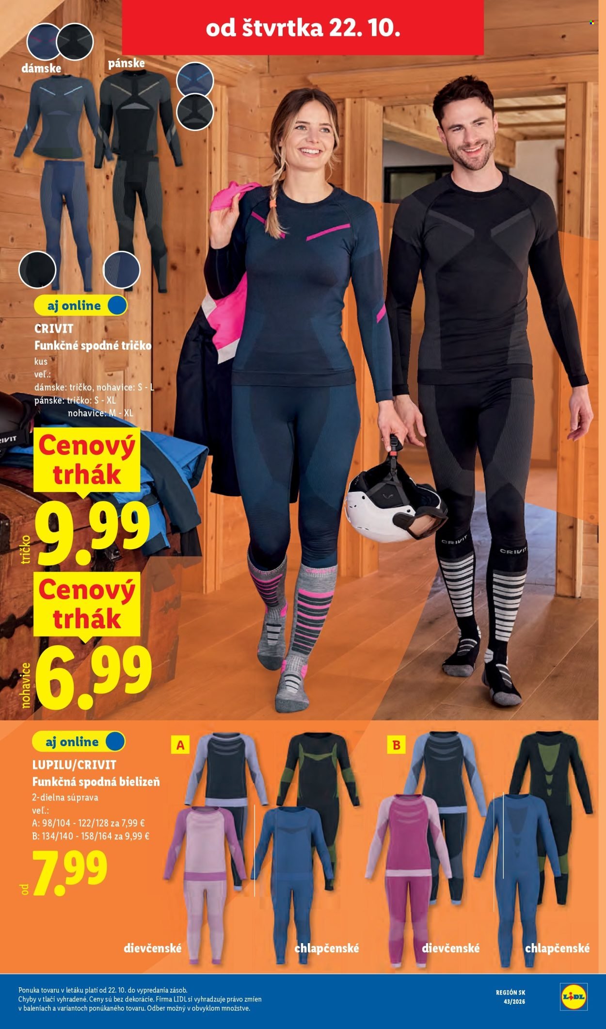LIDL leták - Od pondelka 19.10.2026