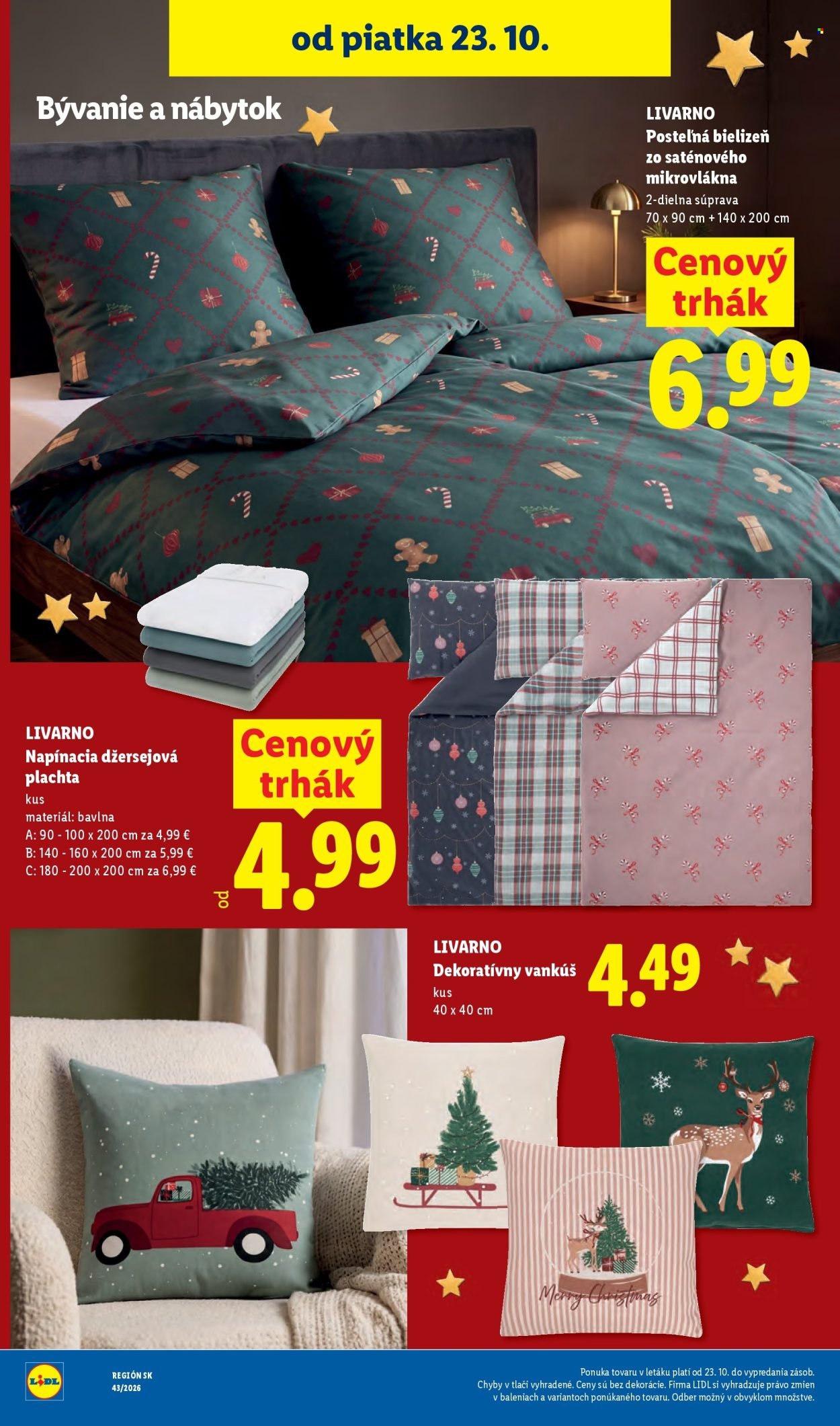 LIDL leták - Od pondelka 19.10.2026