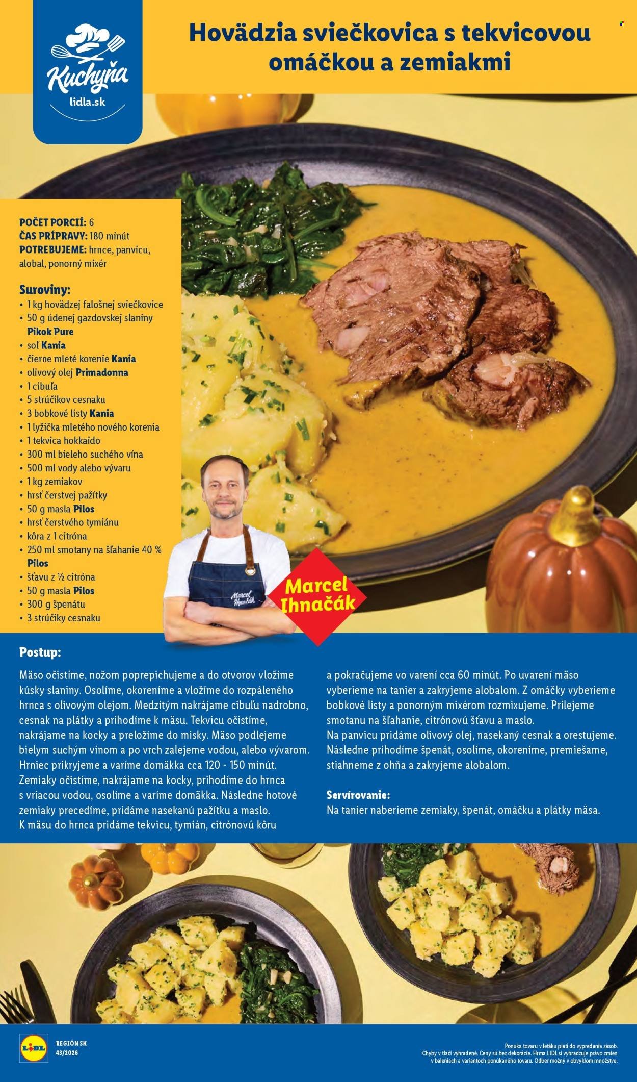 LIDL leták - Od pondelka 19.10.2026