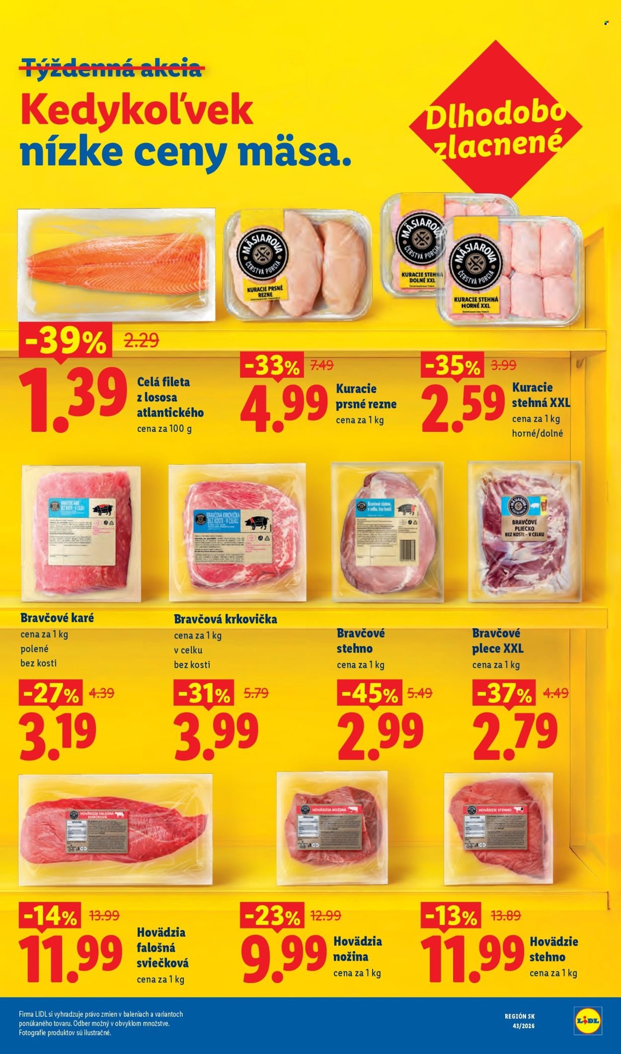 LIDL leták - Od pondelka 19.10.2026