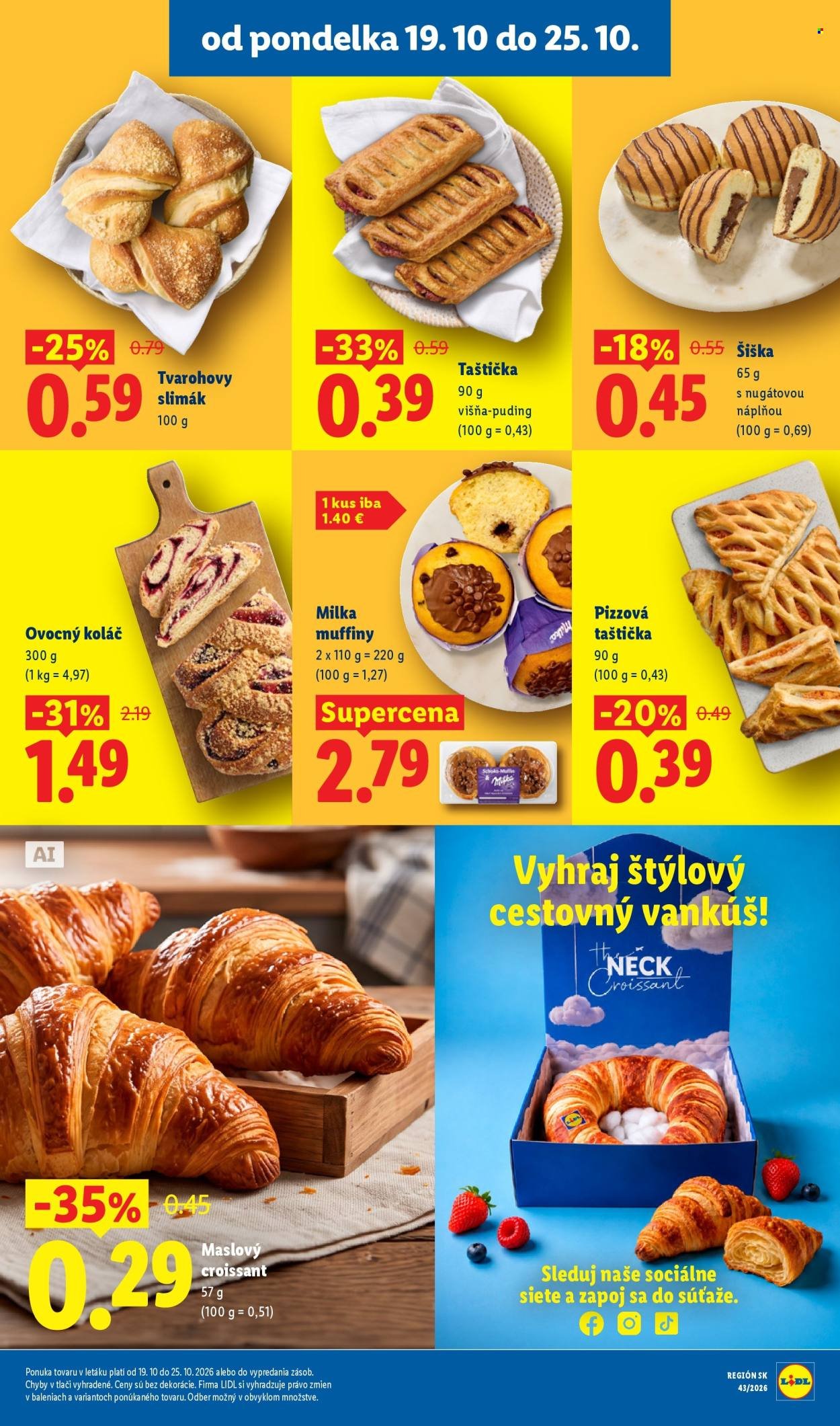 LIDL leták - Od pondelka 19.10.2026