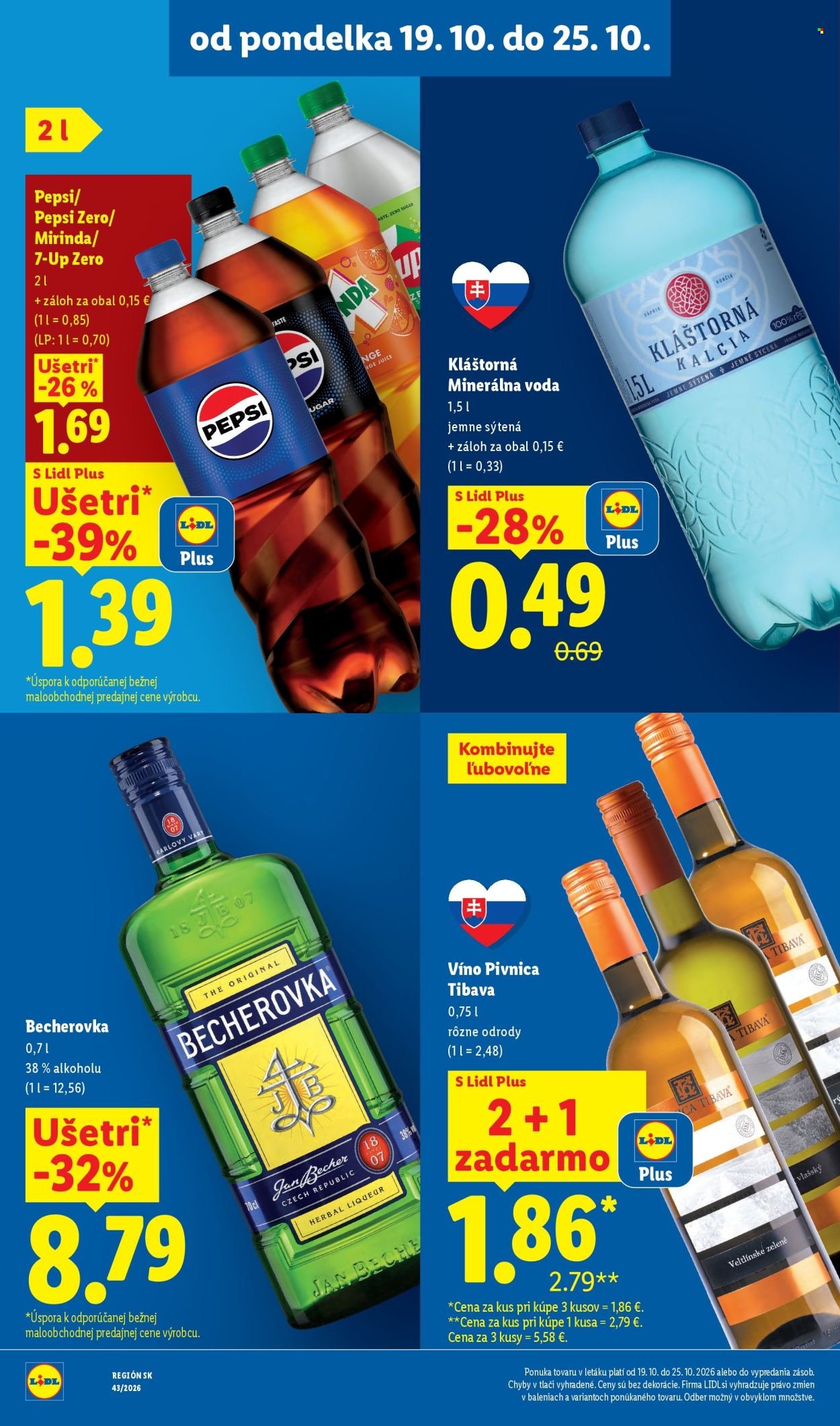 LIDL leták - Od pondelka 19.10.2026