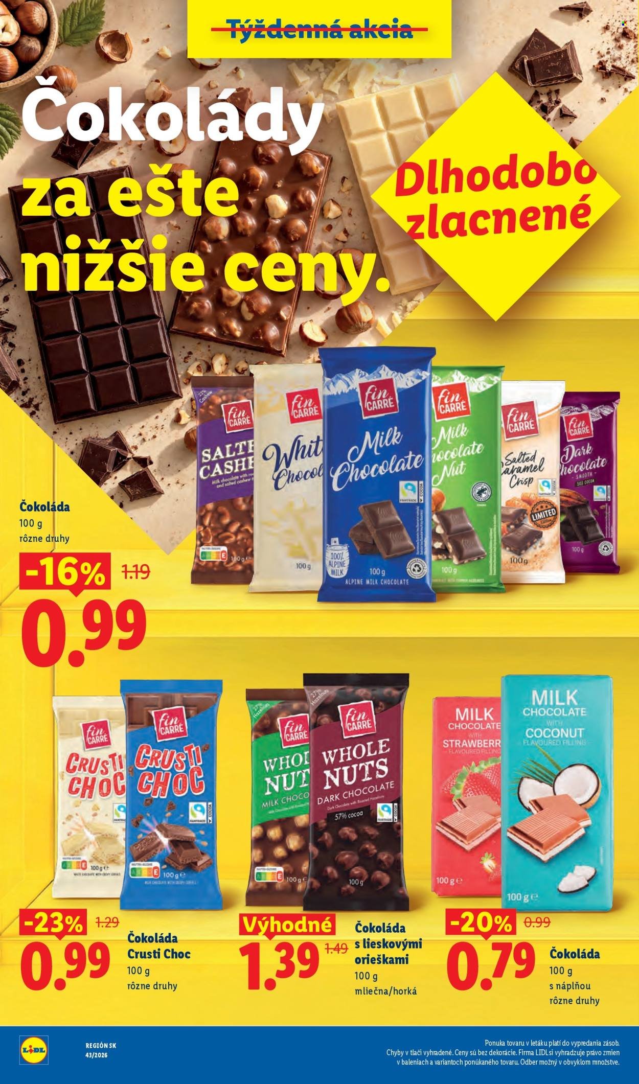 LIDL leták - Od pondelka 19.10.2026