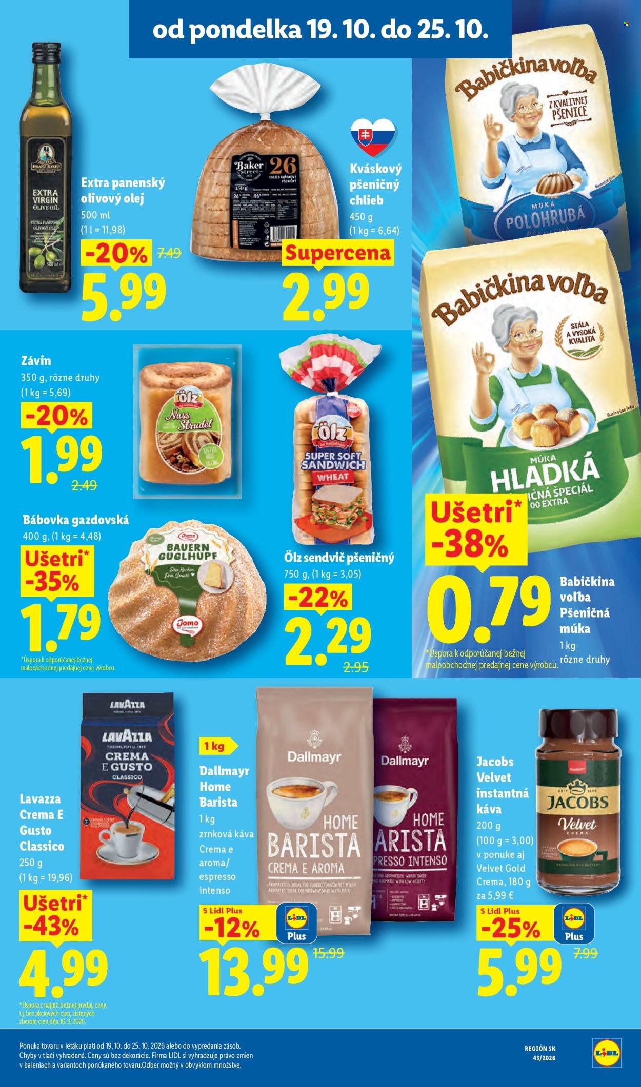 LIDL leták - Od pondelka 19.10.2026