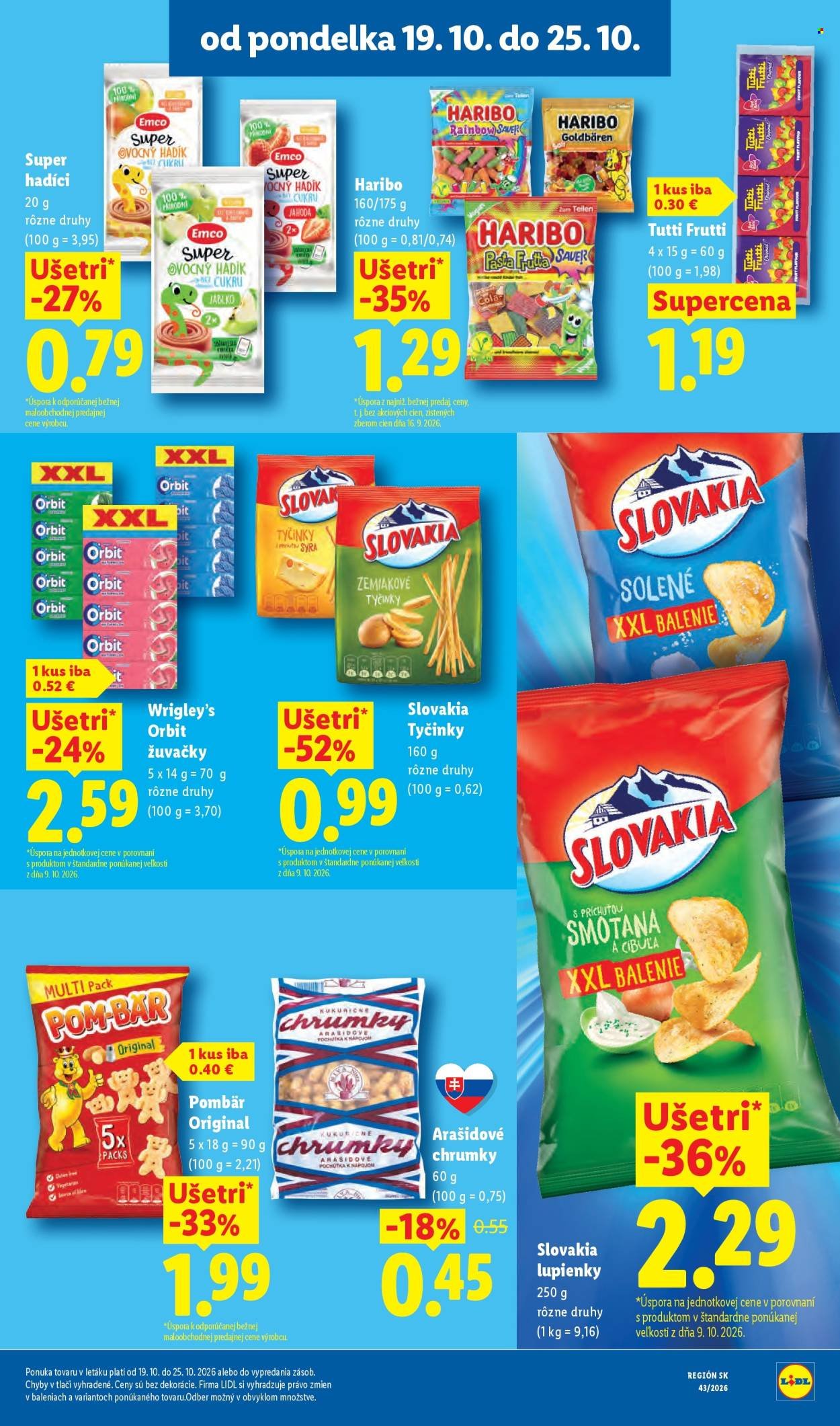 LIDL leták - Od pondelka 19.10.2026
