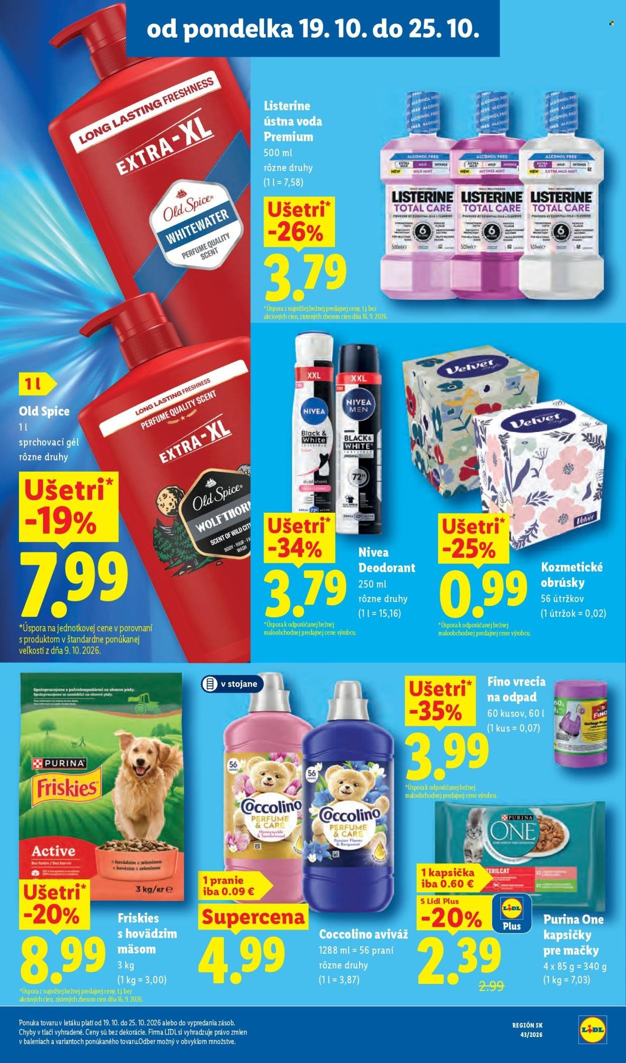 LIDL leták - Od pondelka 19.10.2026