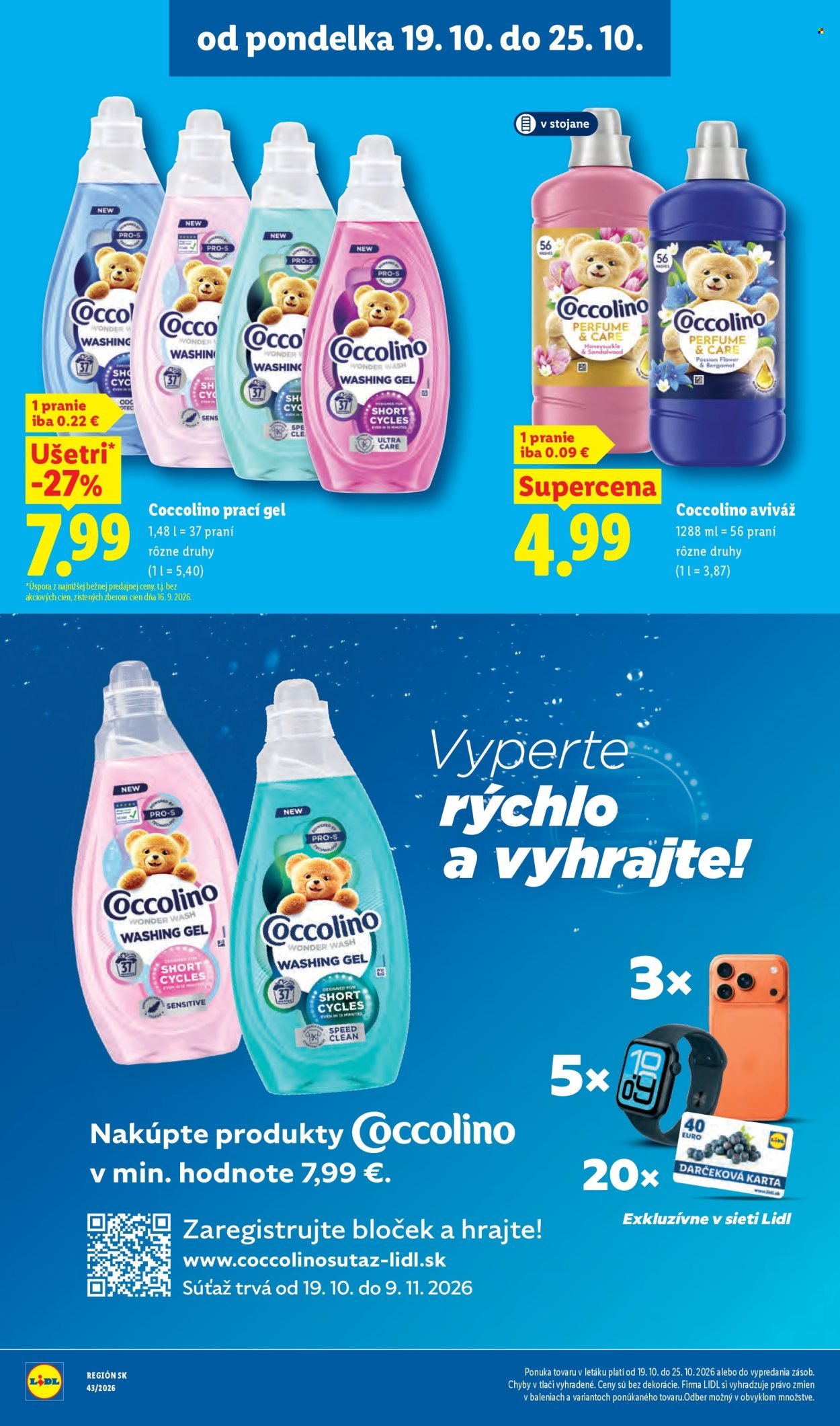 LIDL leták - Od pondelka 19.10.2026
