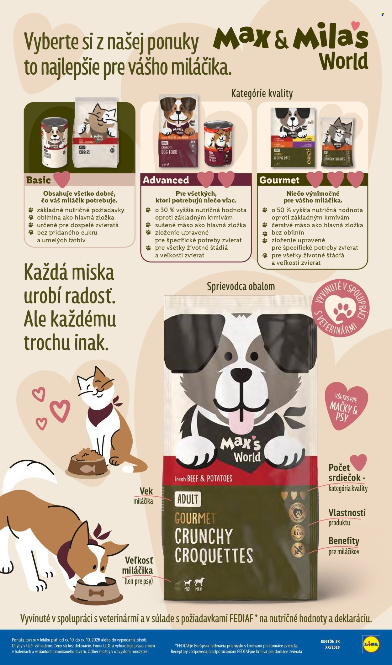 LIDL leták - Od pondelka 19.10.2026
