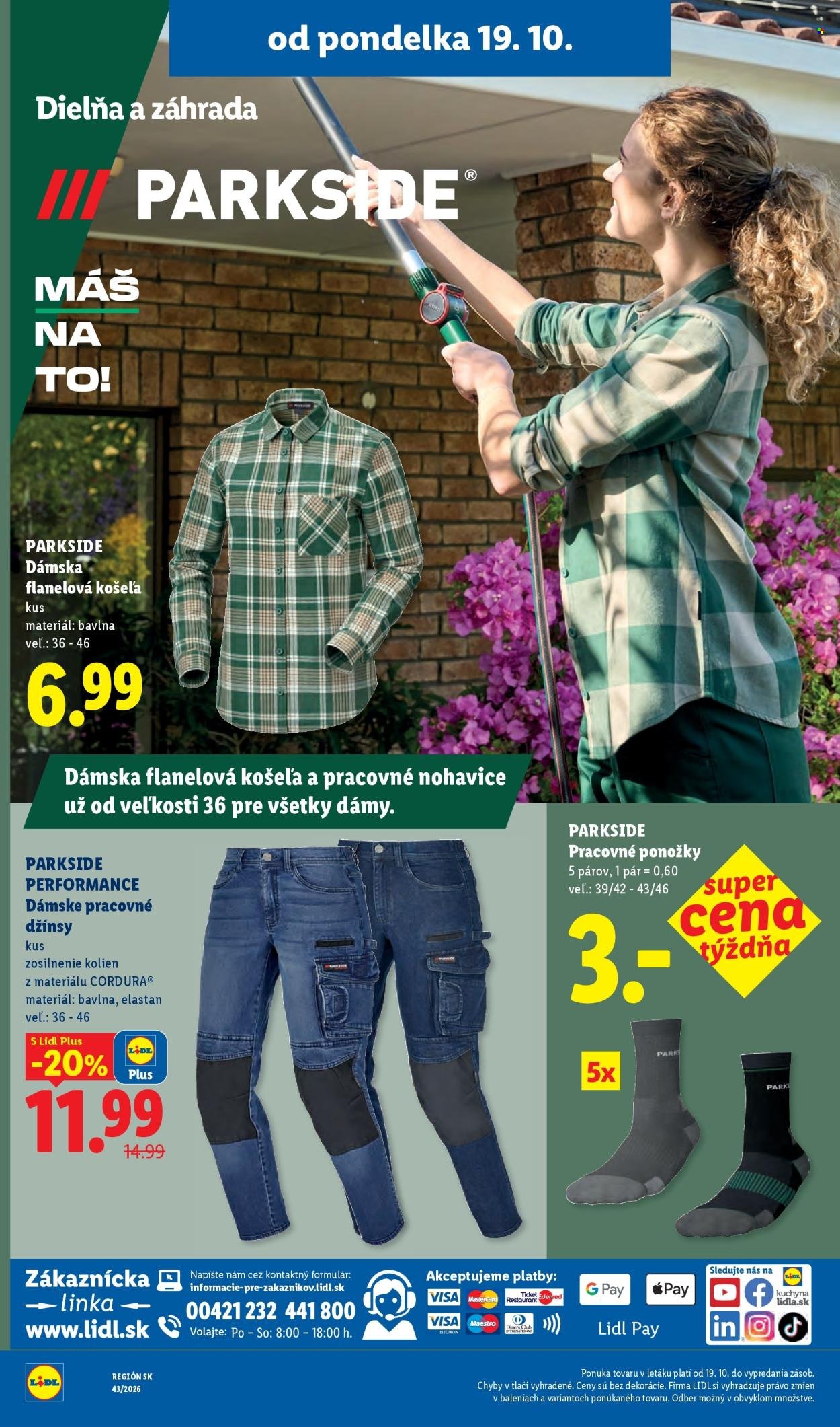 LIDL leták - Od pondelka 19.10.2026