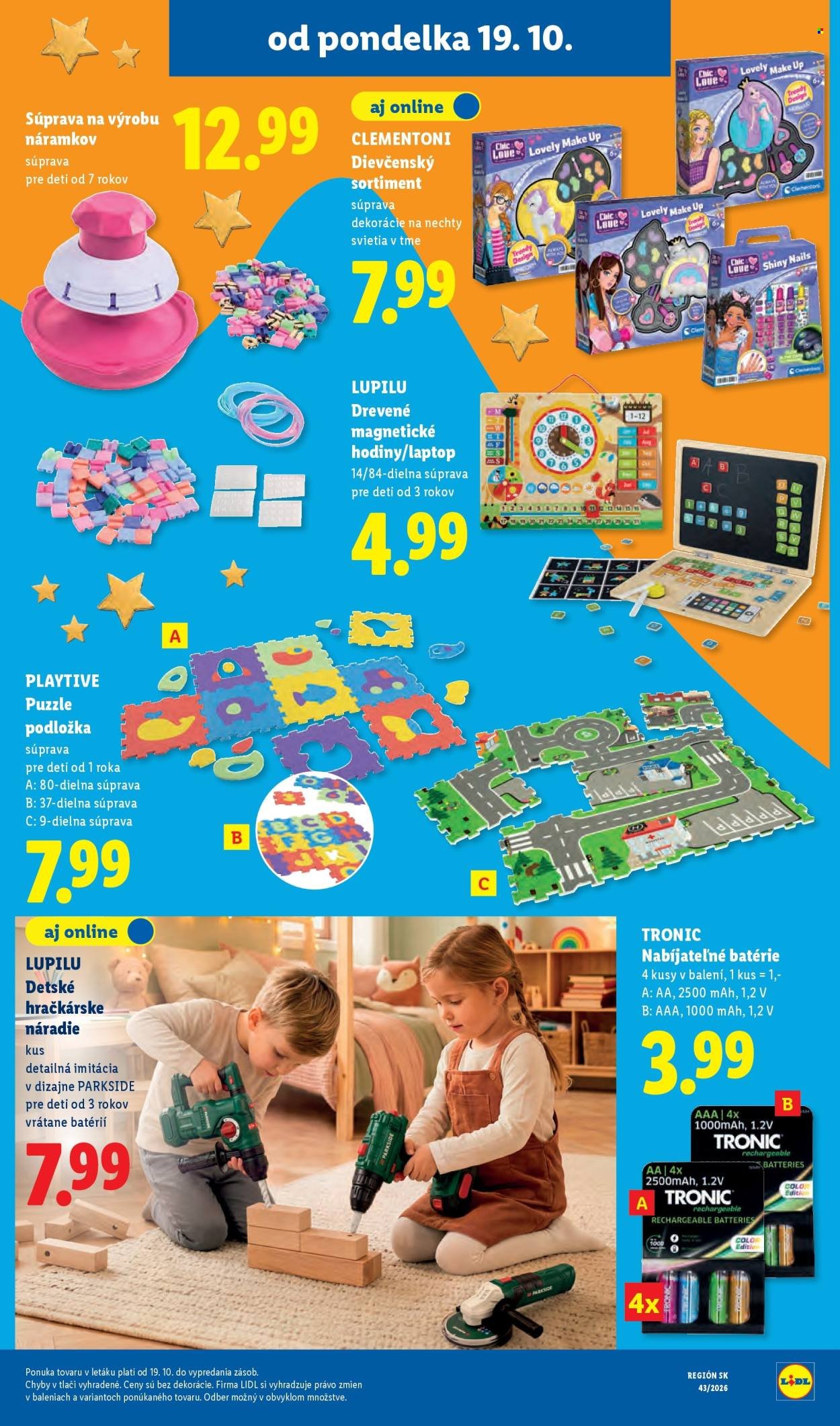 LIDL leták - Od pondelka 19.10.2026