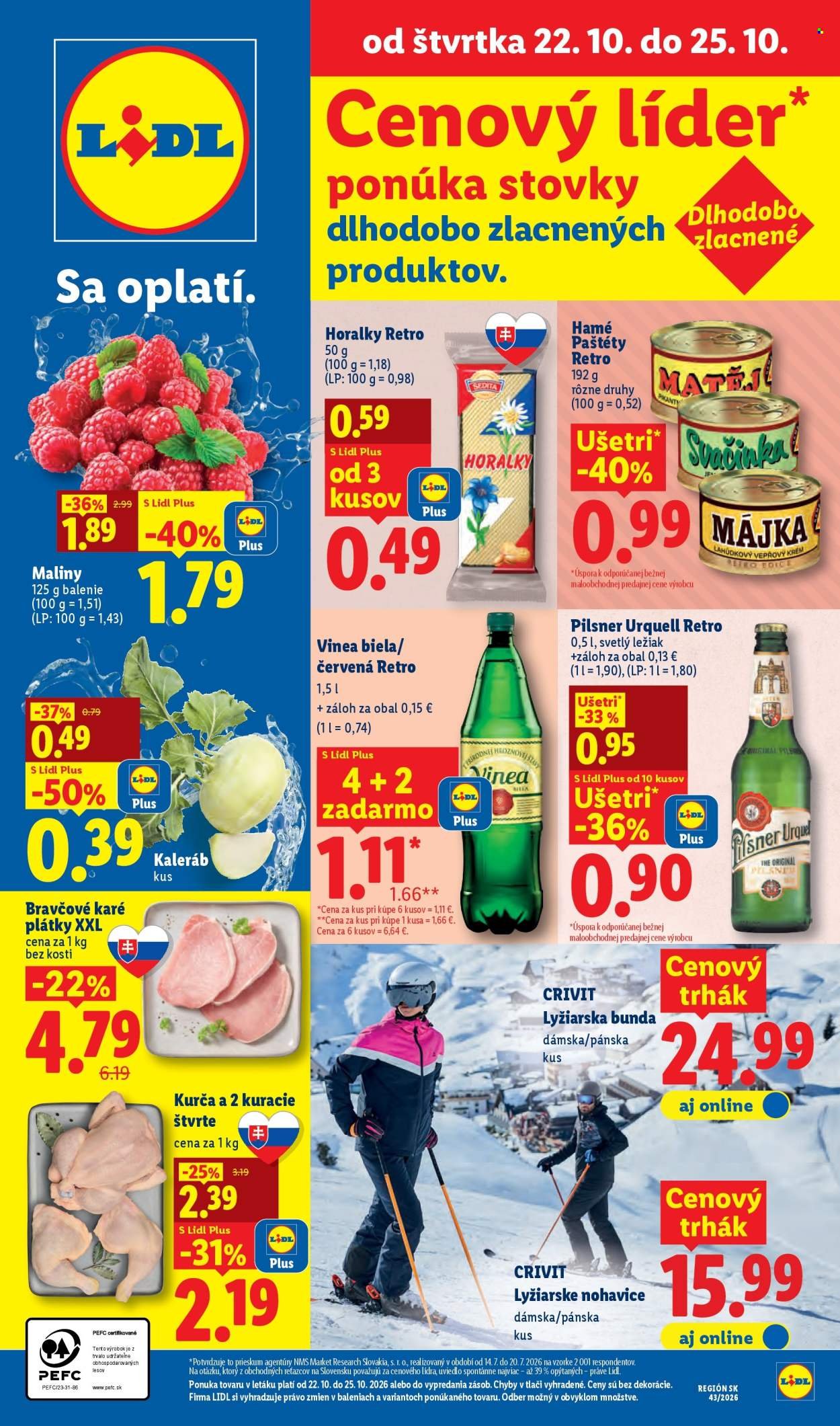 LIDL leták - Od pondelka 19.10.2026